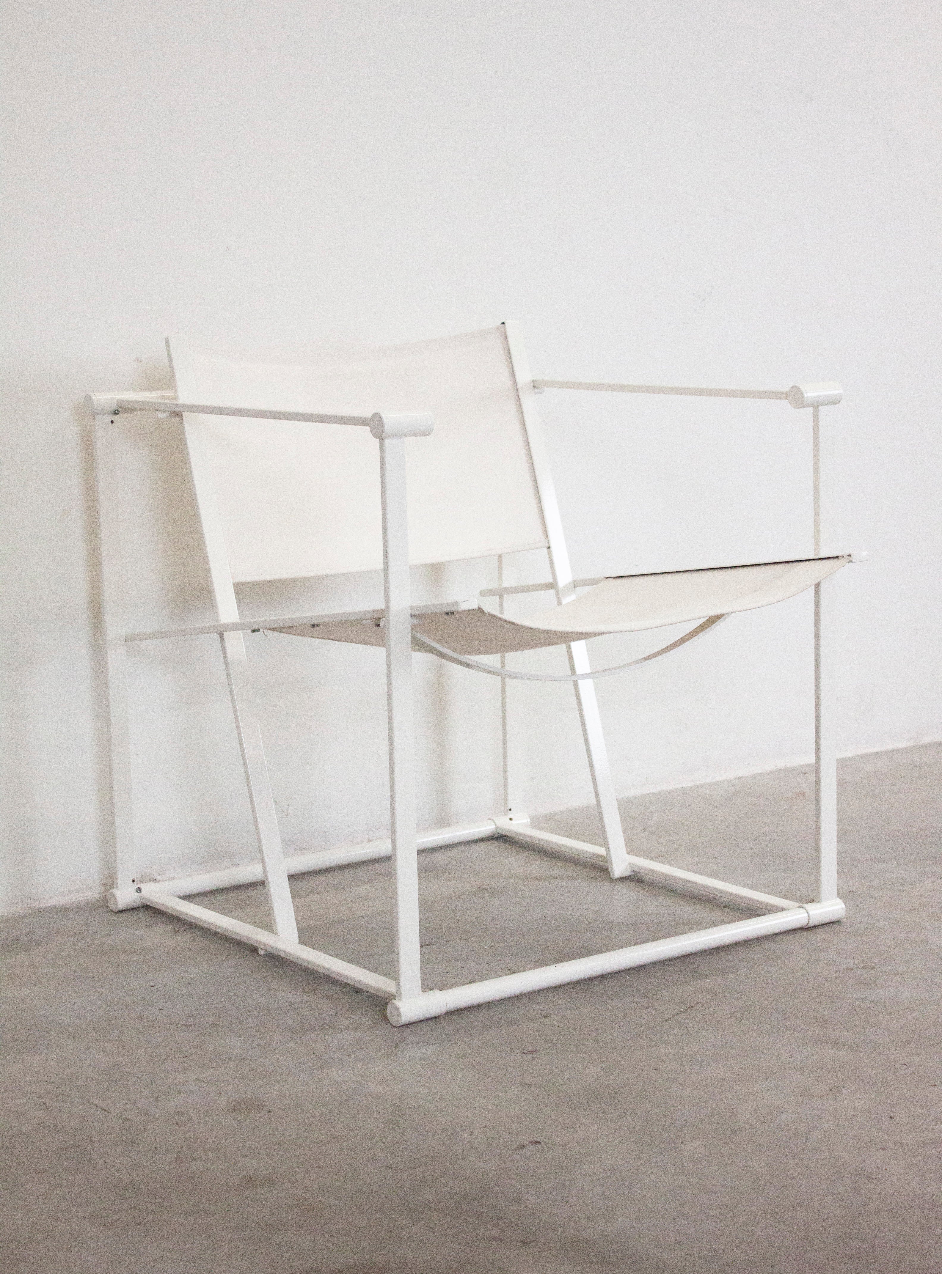 Pastoe FM60 Lounge Chair by Radboud van Beekum (White) - Image 8