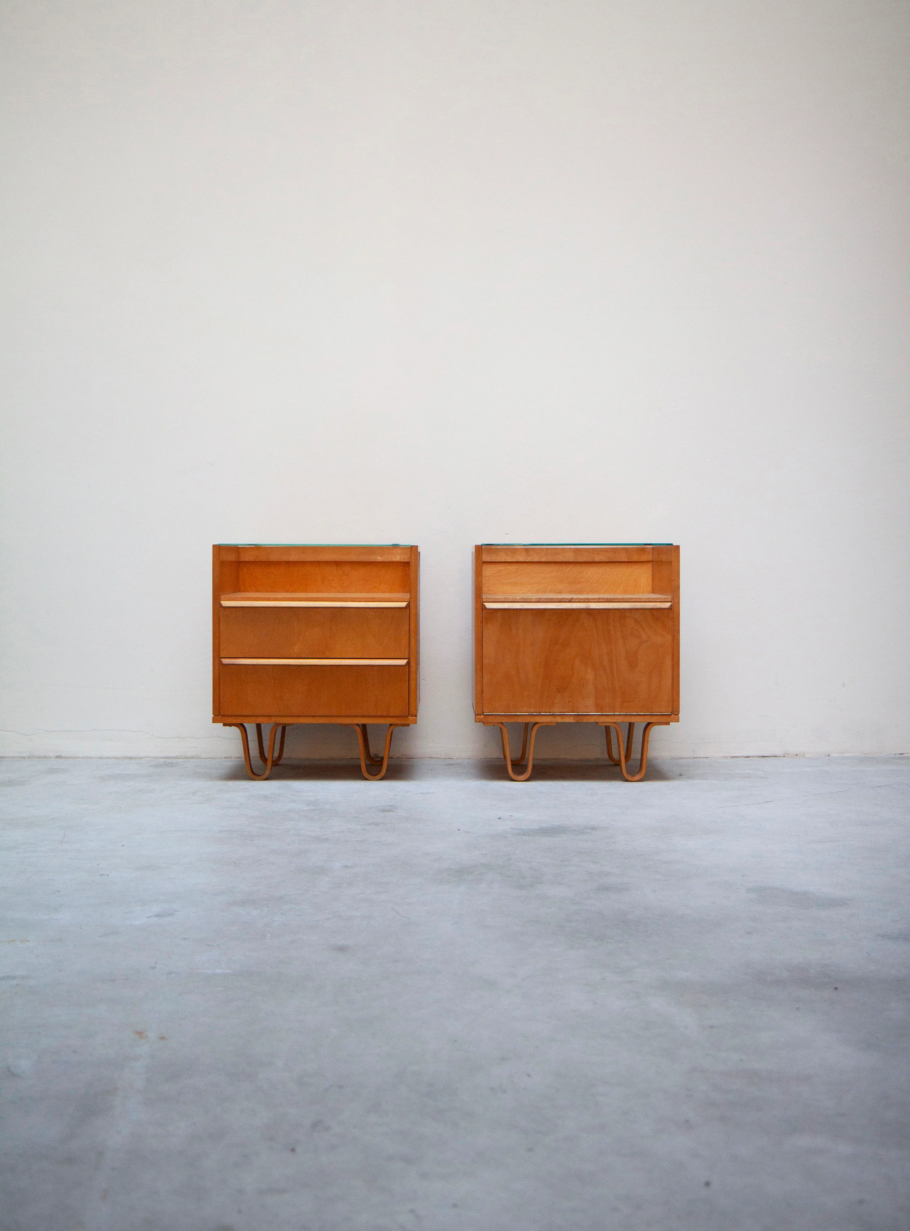 Pastoe NB01 & NB02 Nightstands by Cees Braakman - Image 2