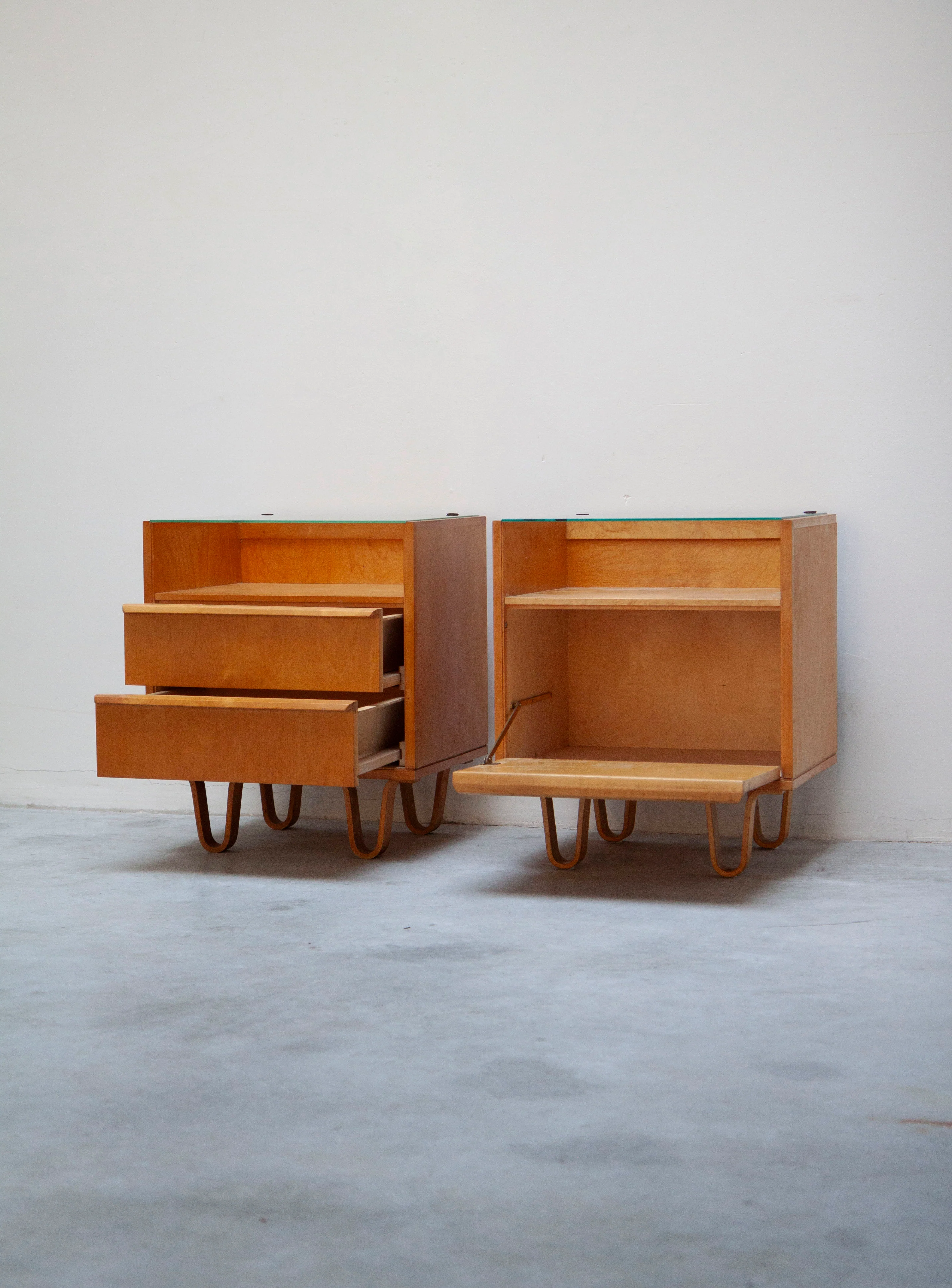 Pastoe NB01 & NB02 Nightstands by Cees Braakman - Image 8