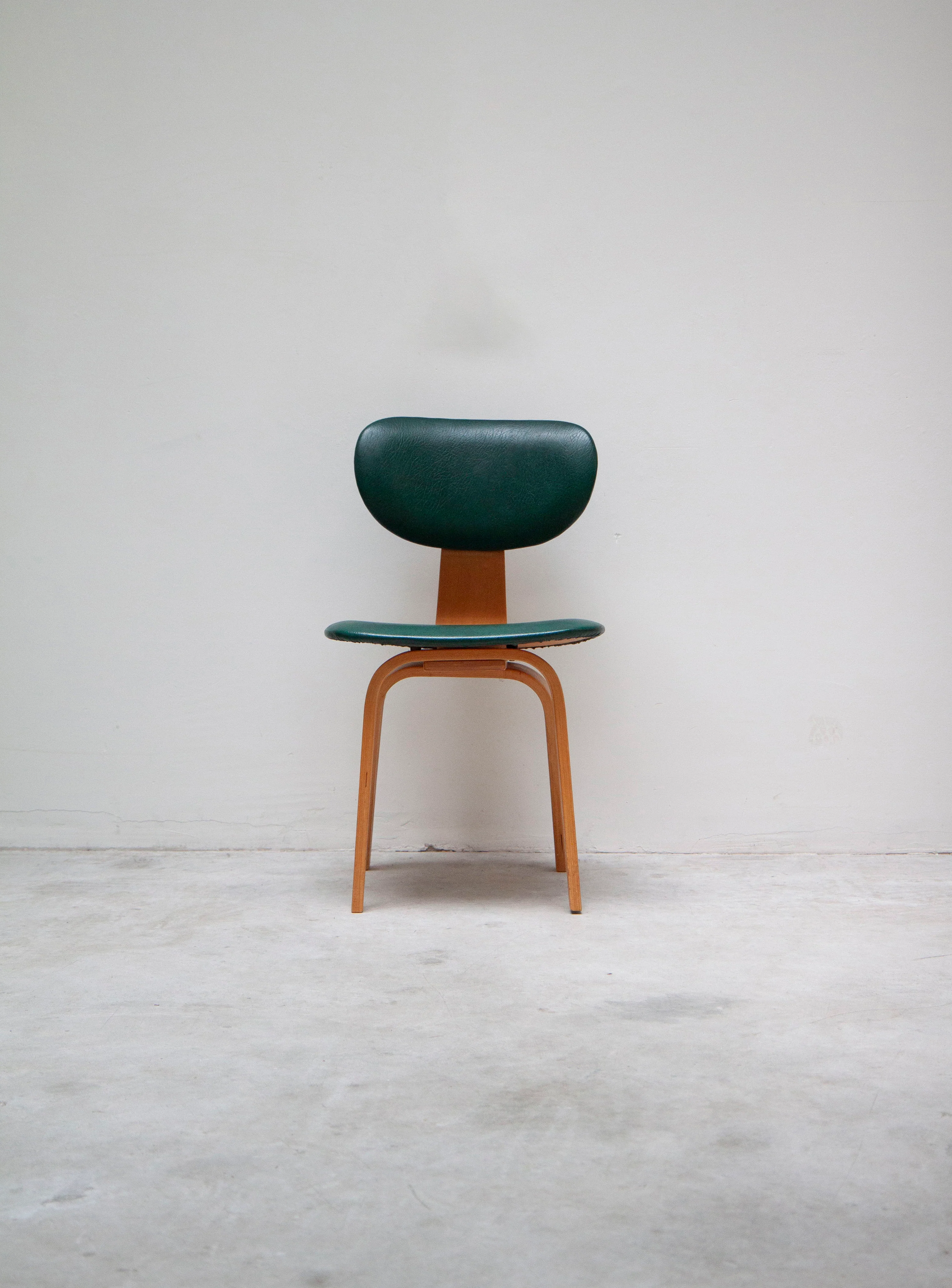 Pastoe SB03 Dining Chairs by Cees Braakman (Green) - Image 10
