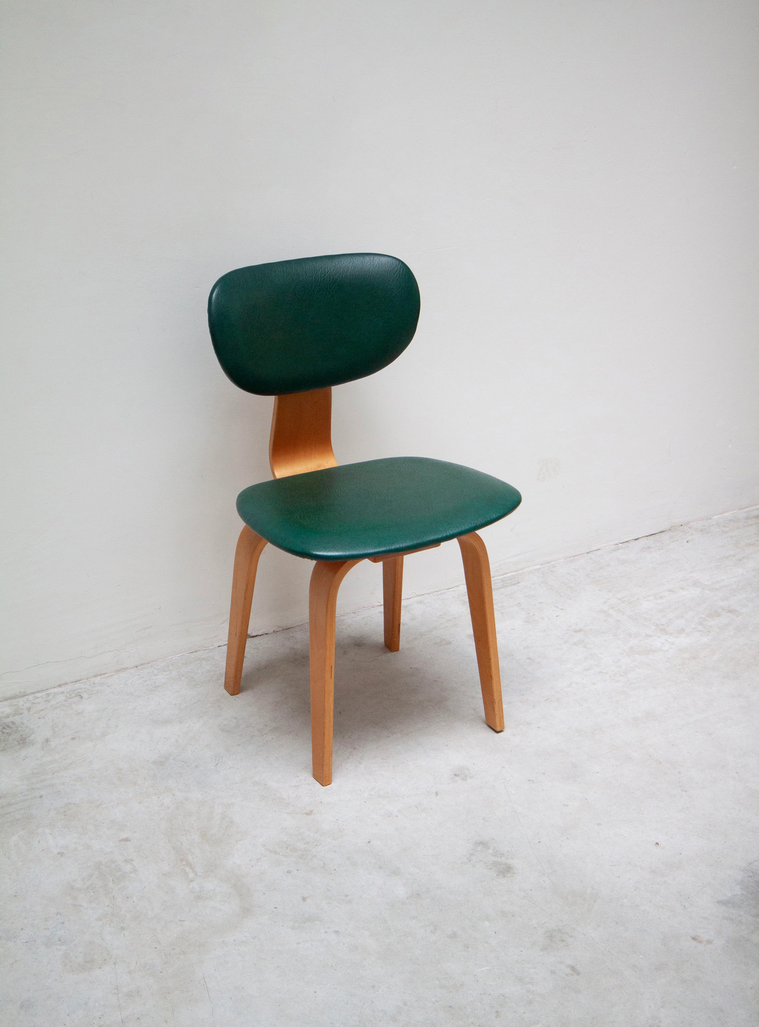 Pastoe SB03 Dining Chairs by Cees Braakman (Green) - Image 11
