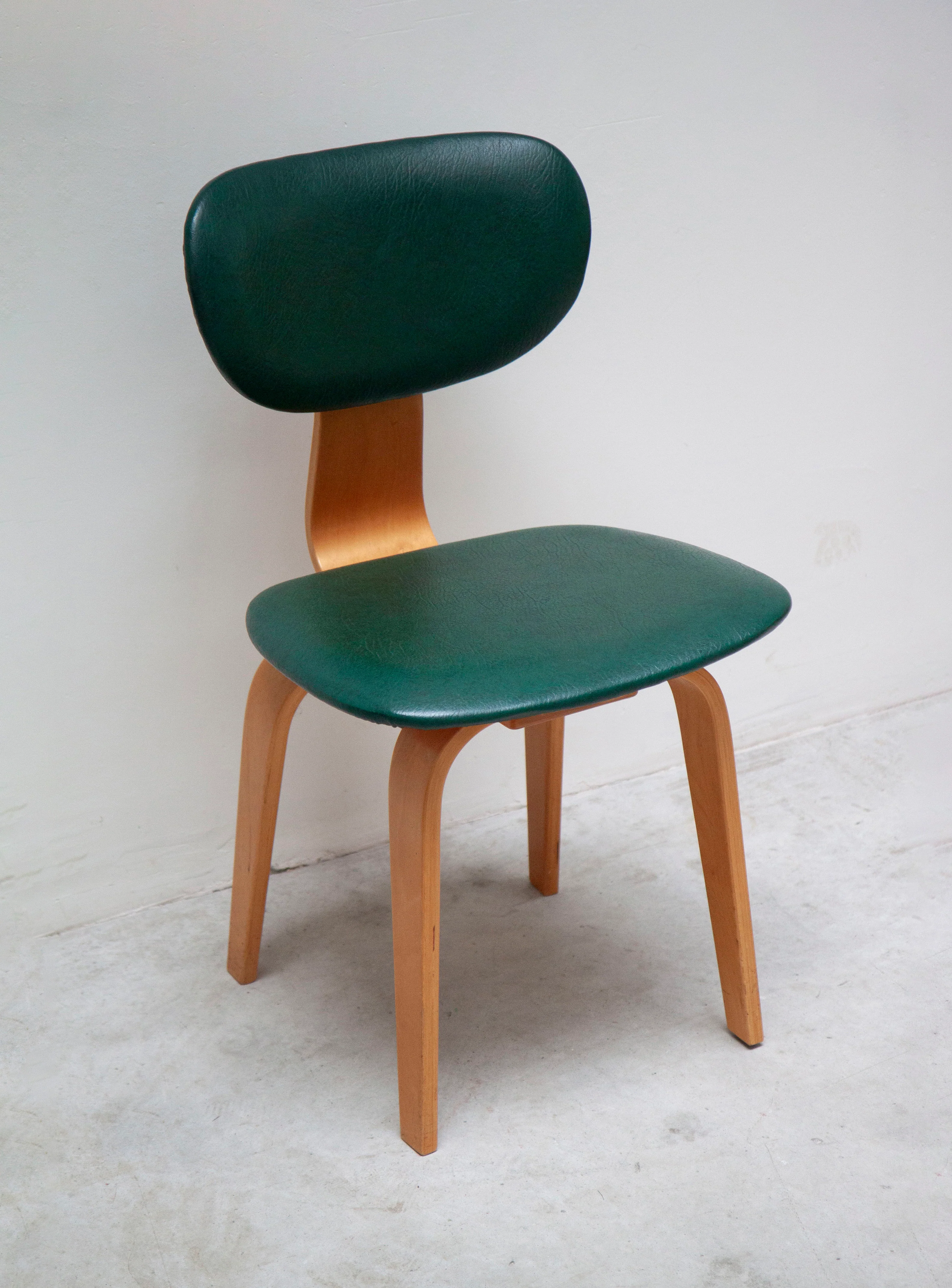 Pastoe SB03 Dining Chairs by Cees Braakman (Green) - Image 12