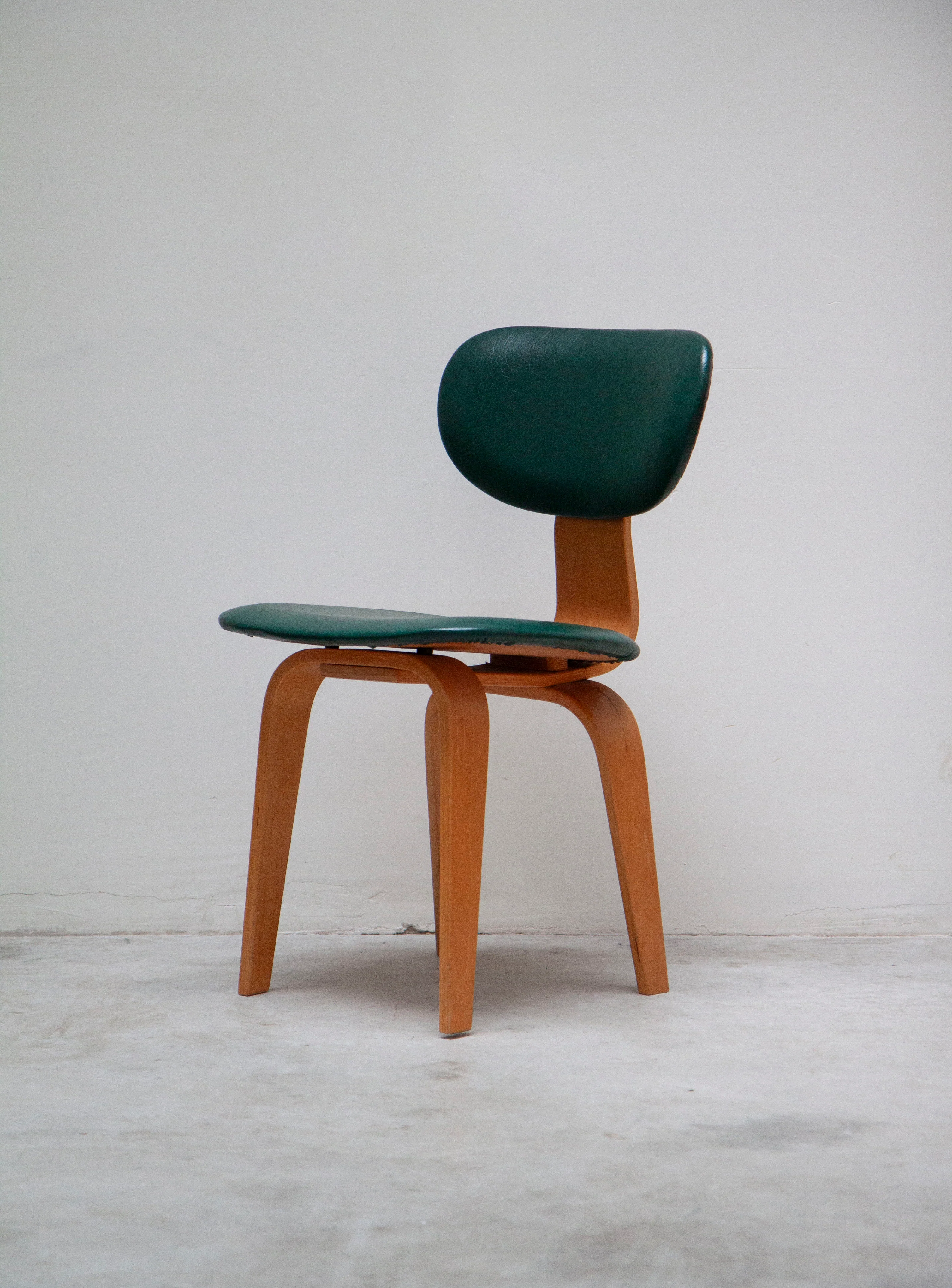Pastoe SB03 Dining Chairs by Cees Braakman (Green) - Image 13