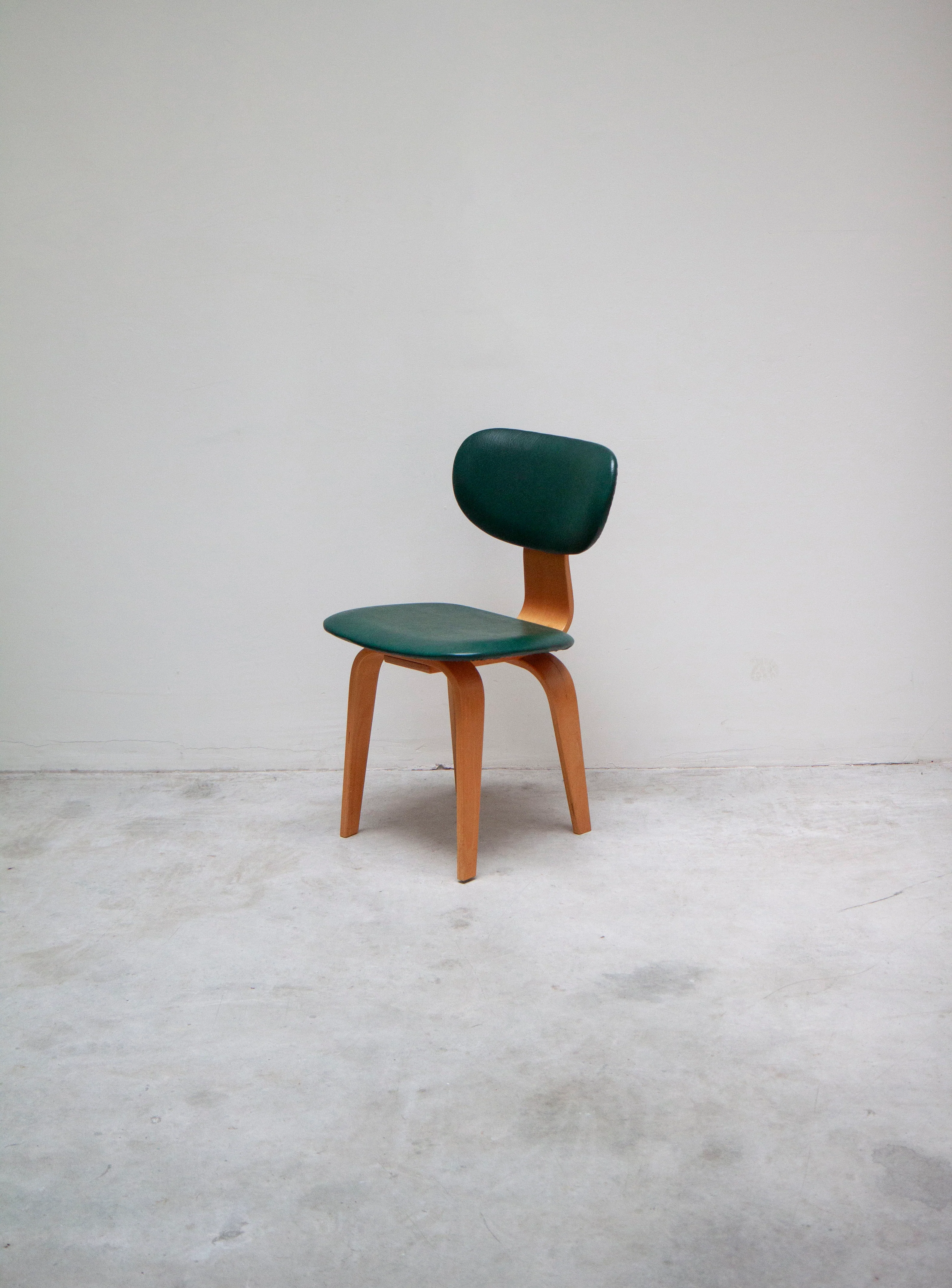 Pastoe SB03 Dining Chairs by Cees Braakman (Green) - Image 14