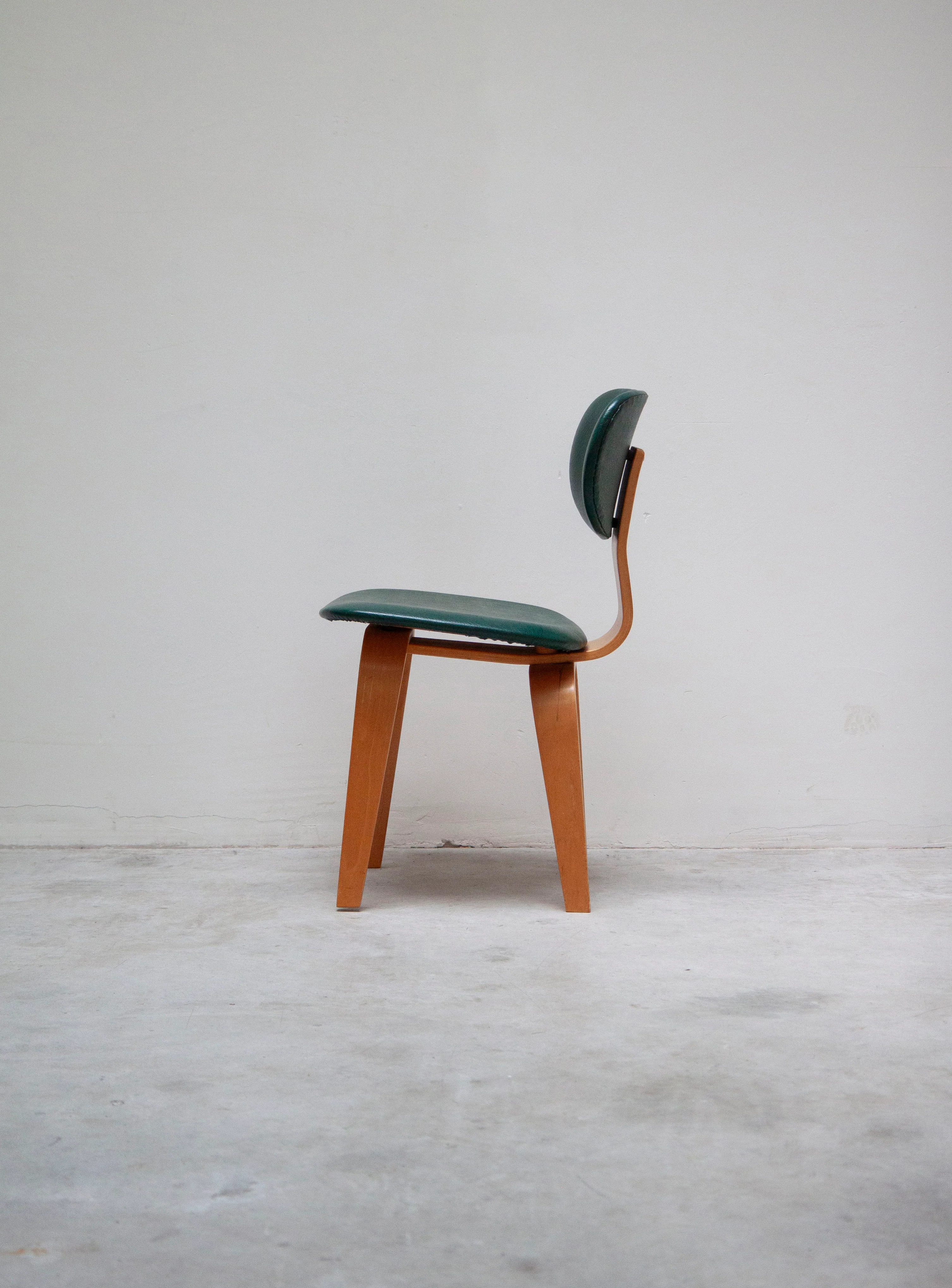 Pastoe SB03 Dining Chairs by Cees Braakman (Green) - Image 15