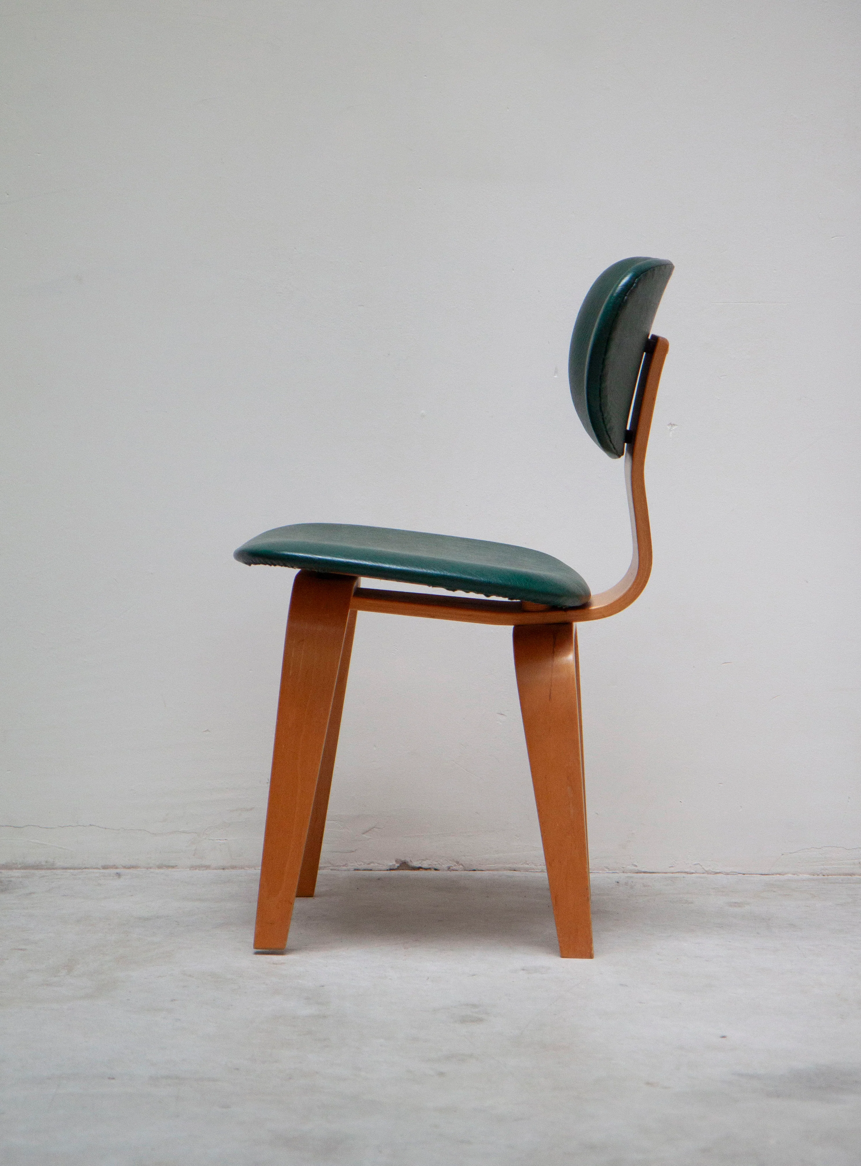 Pastoe SB03 Dining Chairs by Cees Braakman (Green) - Image 16