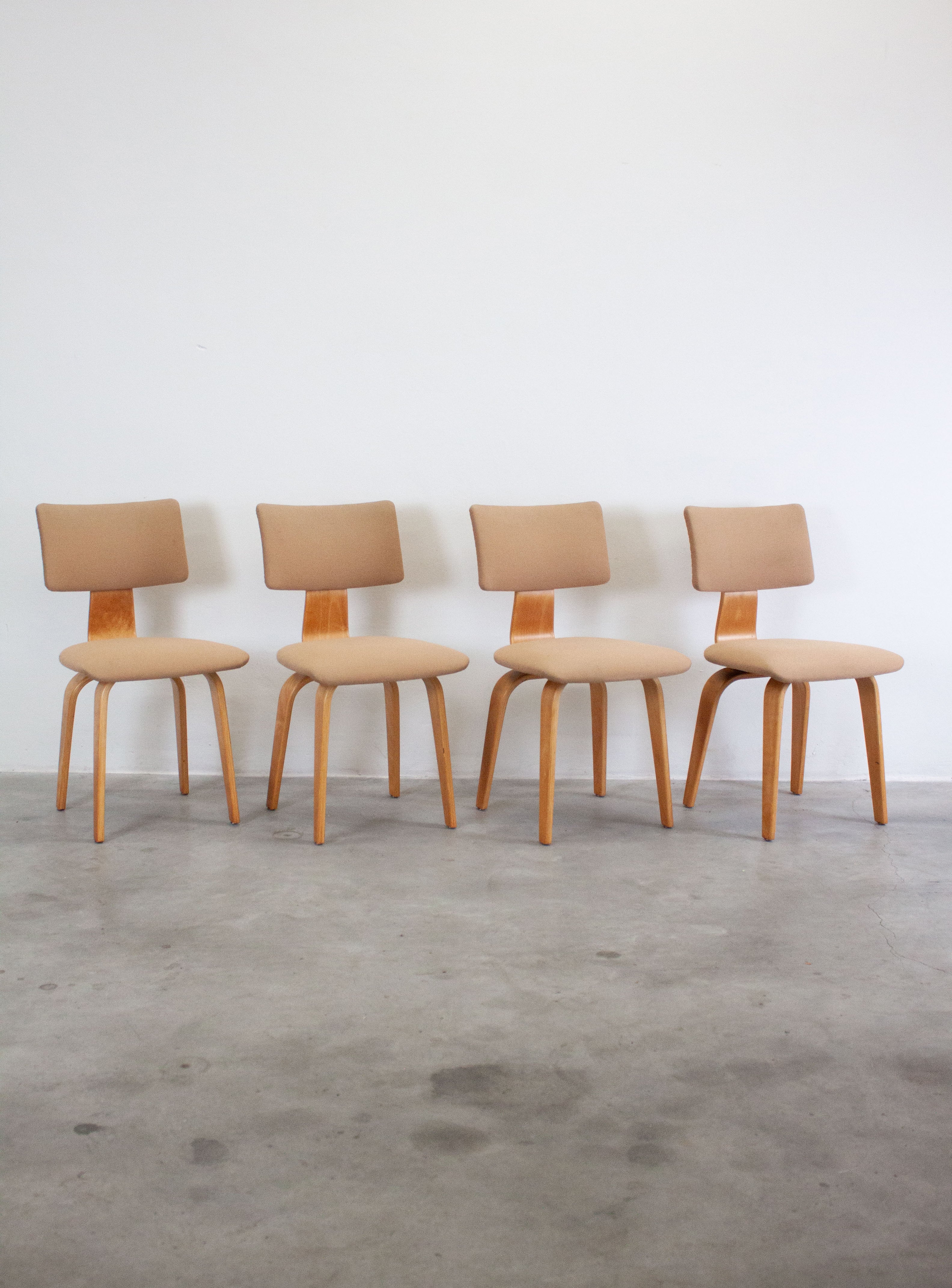 Pastoe SB03 Dining Chairs by Cees Braakman (Sand) - Image 10