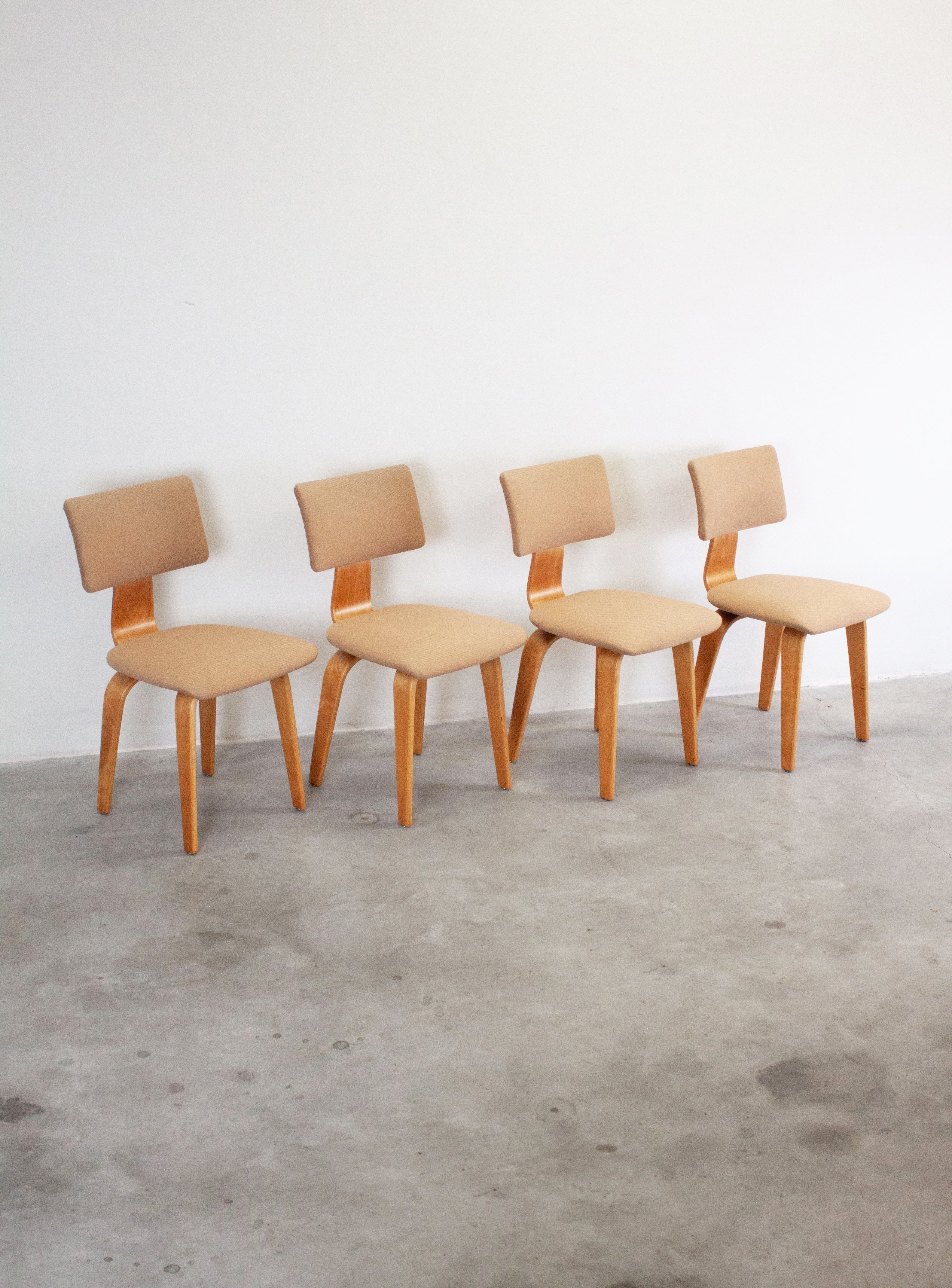 Pastoe SB03 Dining Chairs by Cees Braakman (Sand) - Image 12
