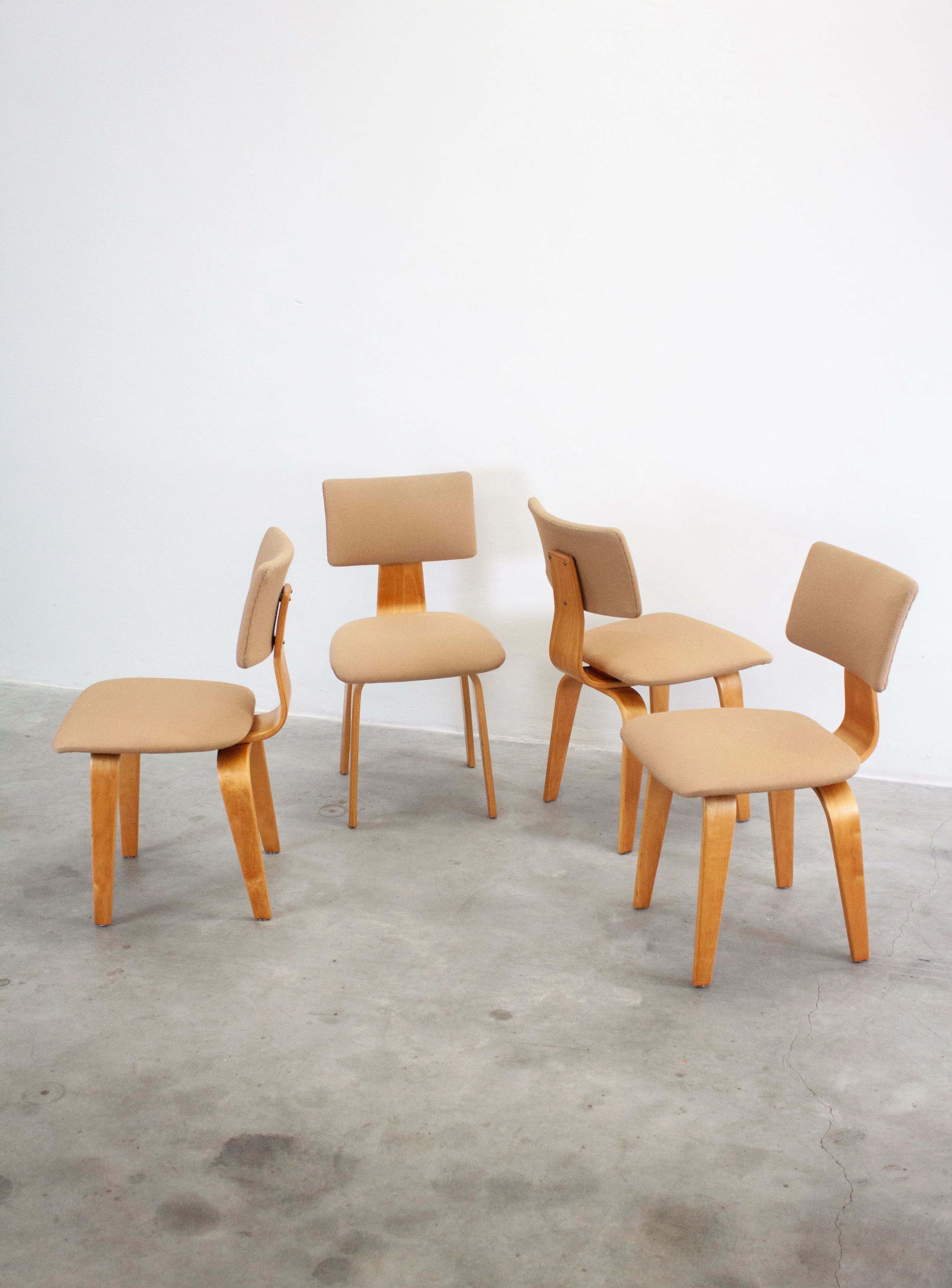 Pastoe SB03 Dining Chairs by Cees Braakman (Sand) - Image 16