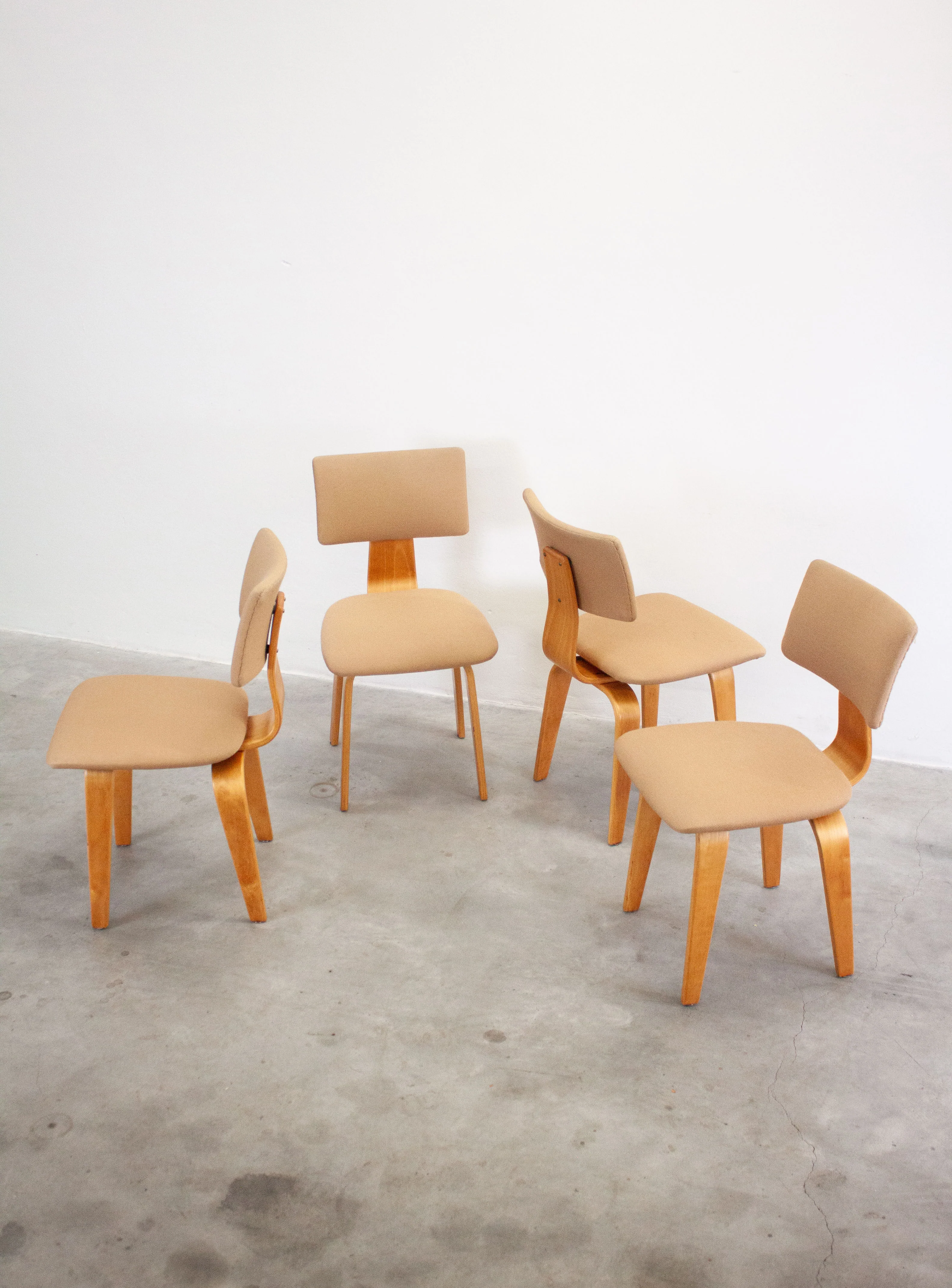Pastoe SB03 Dining Chairs by Cees Braakman (Sand) - Image 18