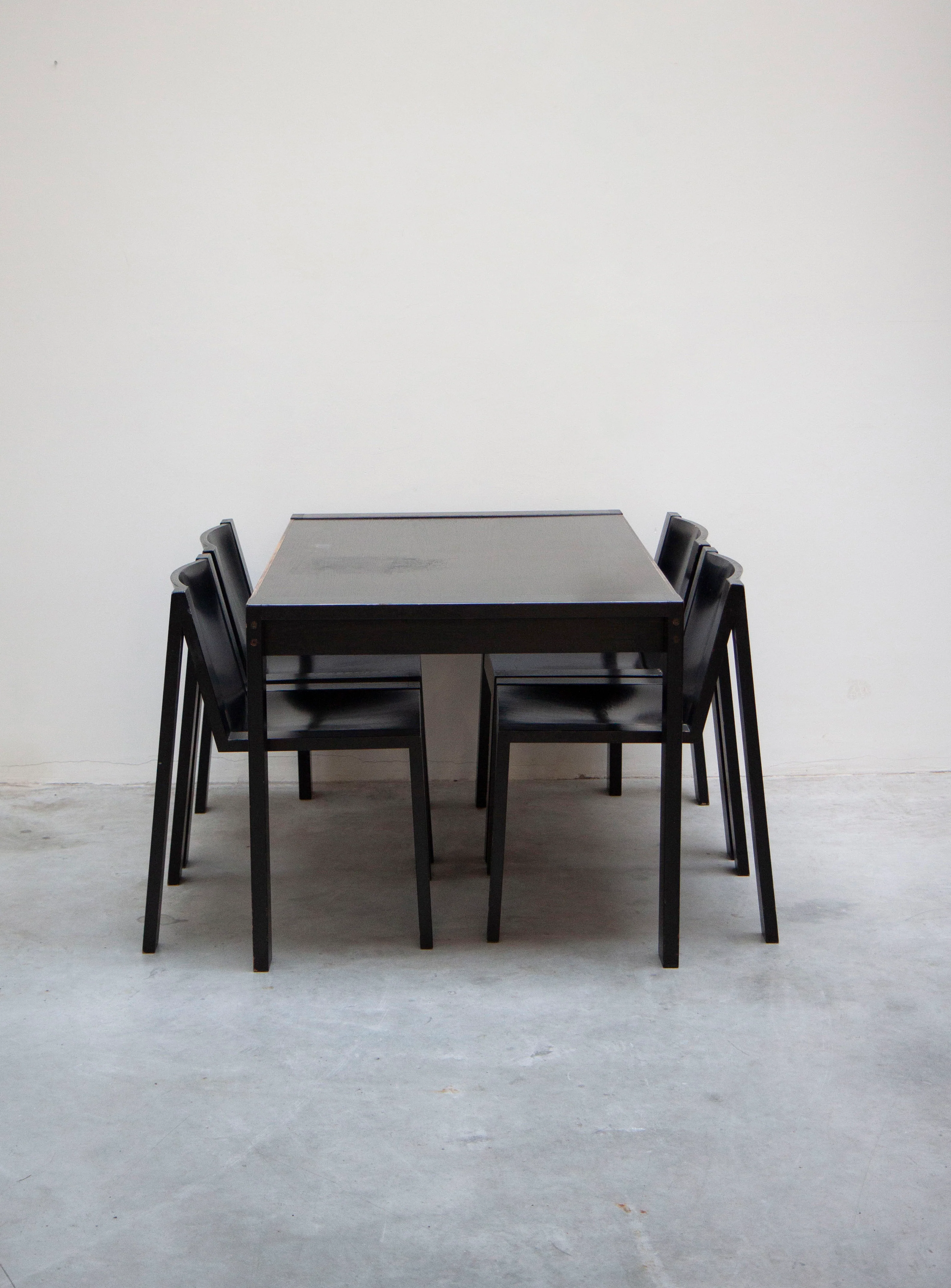 Pastoe SE15 Dining Set by Pierre Mazairac & Karel Boonzaaijer (Black) - Image 32