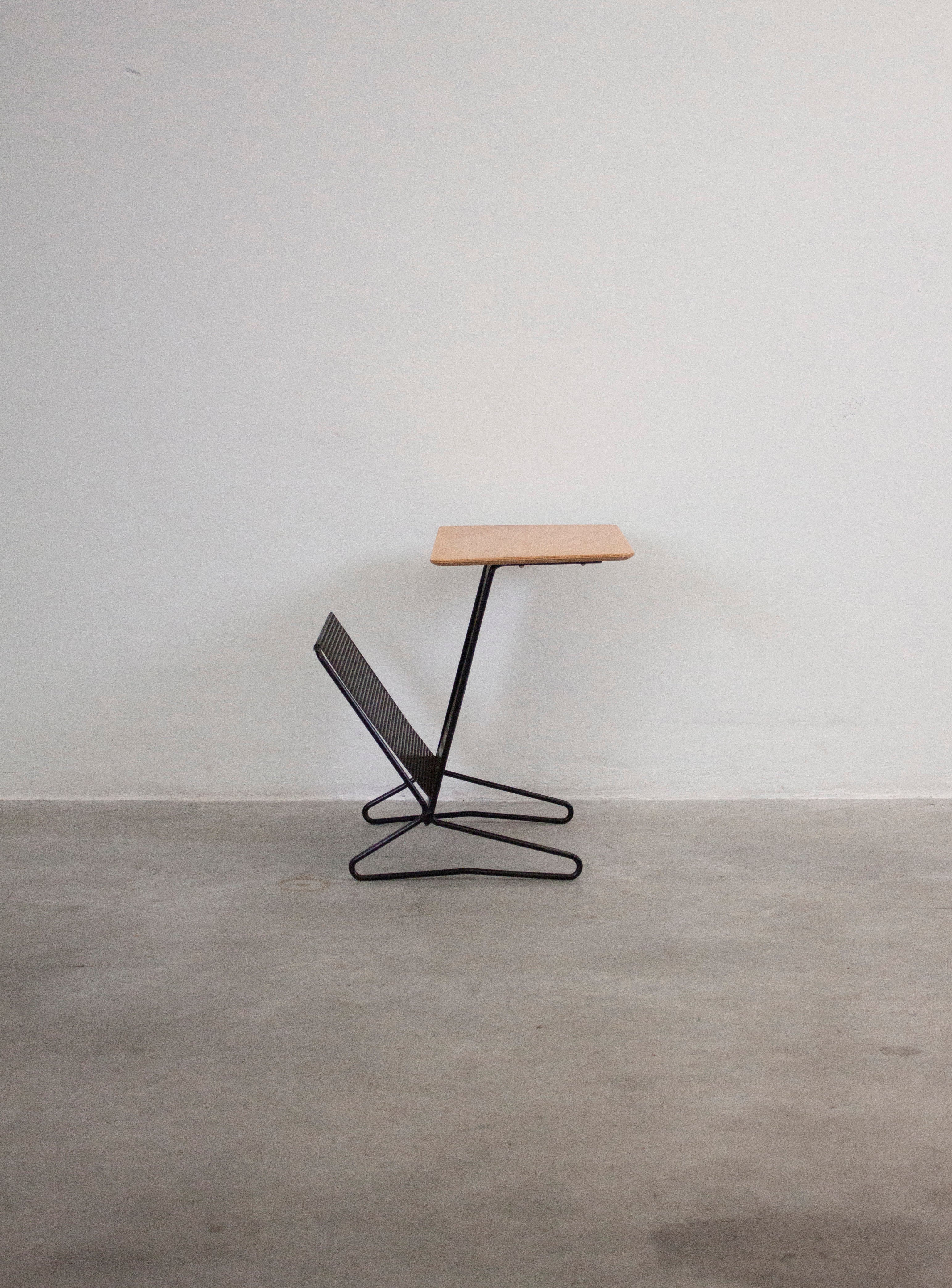 Pastoe TM05 Side Table with Magazine Rack by Cees Braakman - Image 12