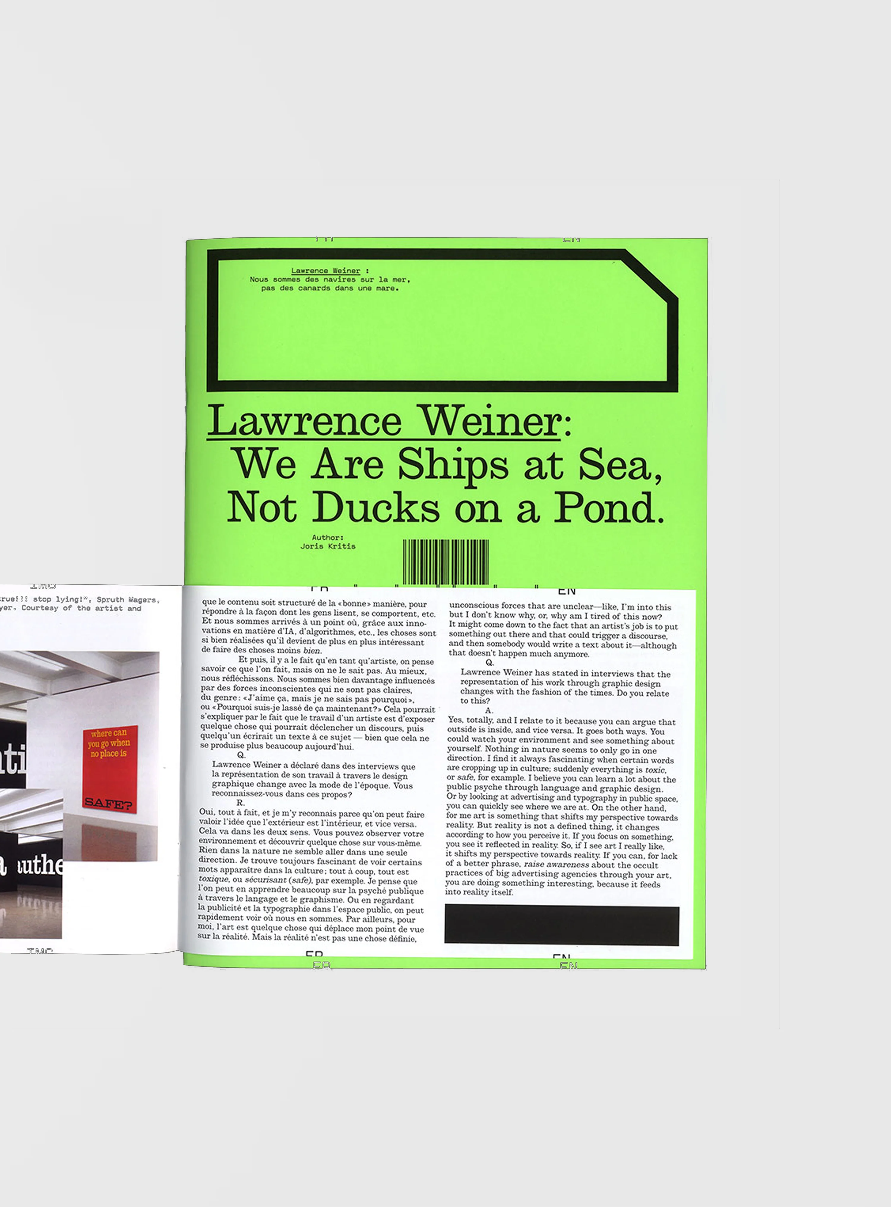 Revue Faire 49: Lawrence Weiner - Image 2