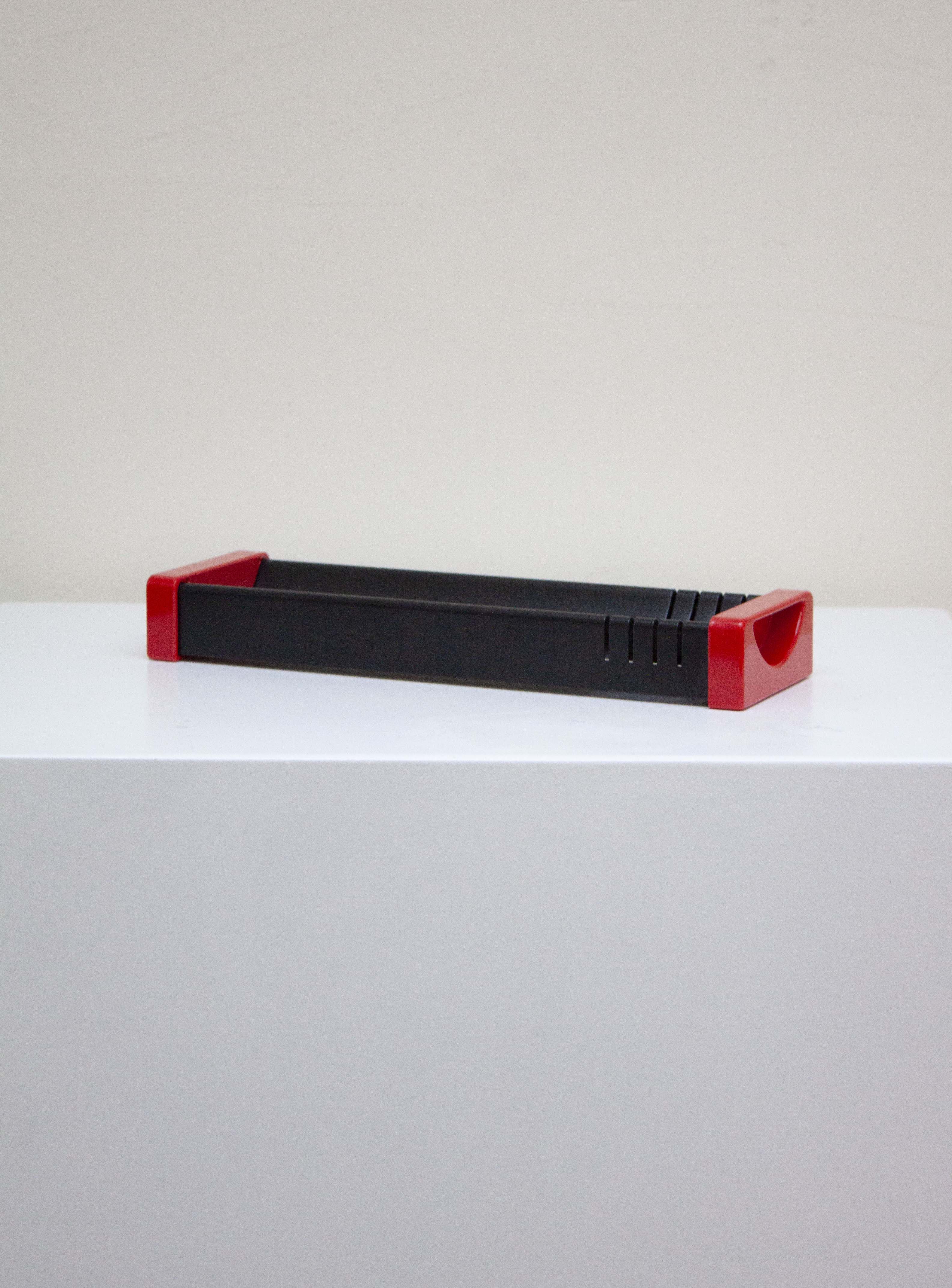 Rexite Slim 924 Portapenne Desk Organizer by Raul Barbieri & Giorgio Marianelli (Red) - Image 12