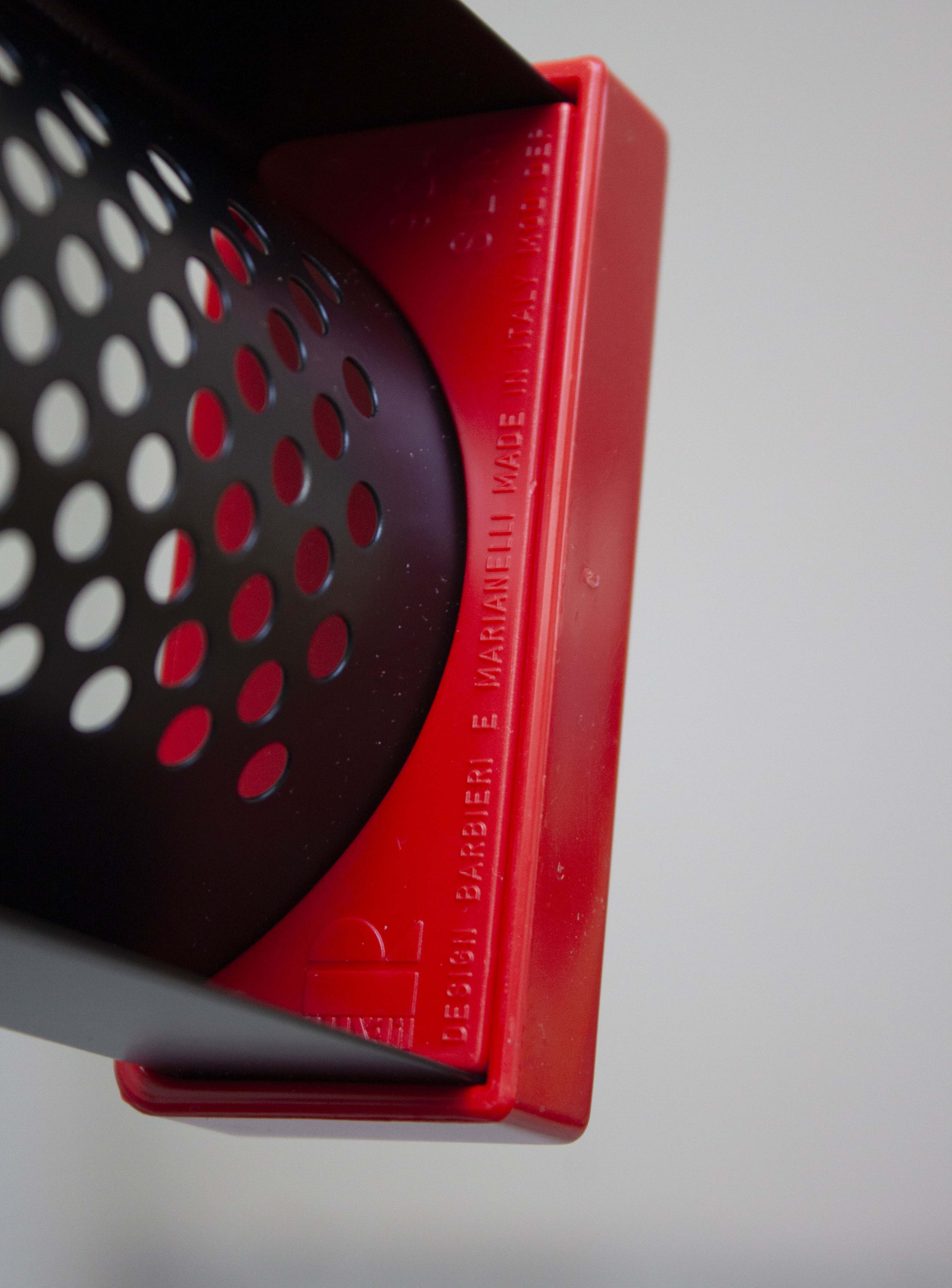 Rexite Slim 924 Portapenne Desk Organizer by Raul Barbieri & Giorgio Marianelli (Red) - Image 14