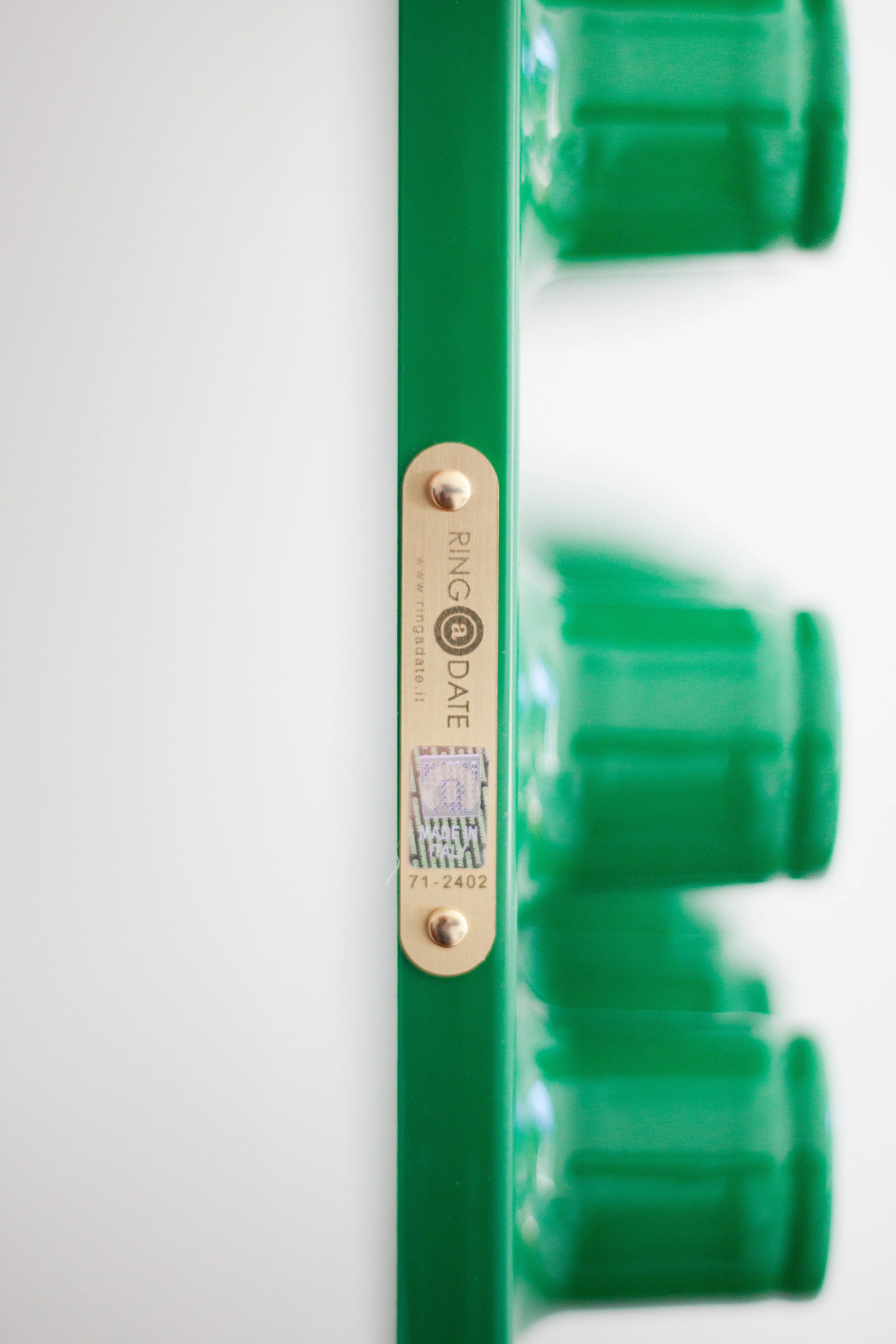 Ring-A-Date Perpetual Calendar by Giorgio Della Beffa (Green) - Image 7