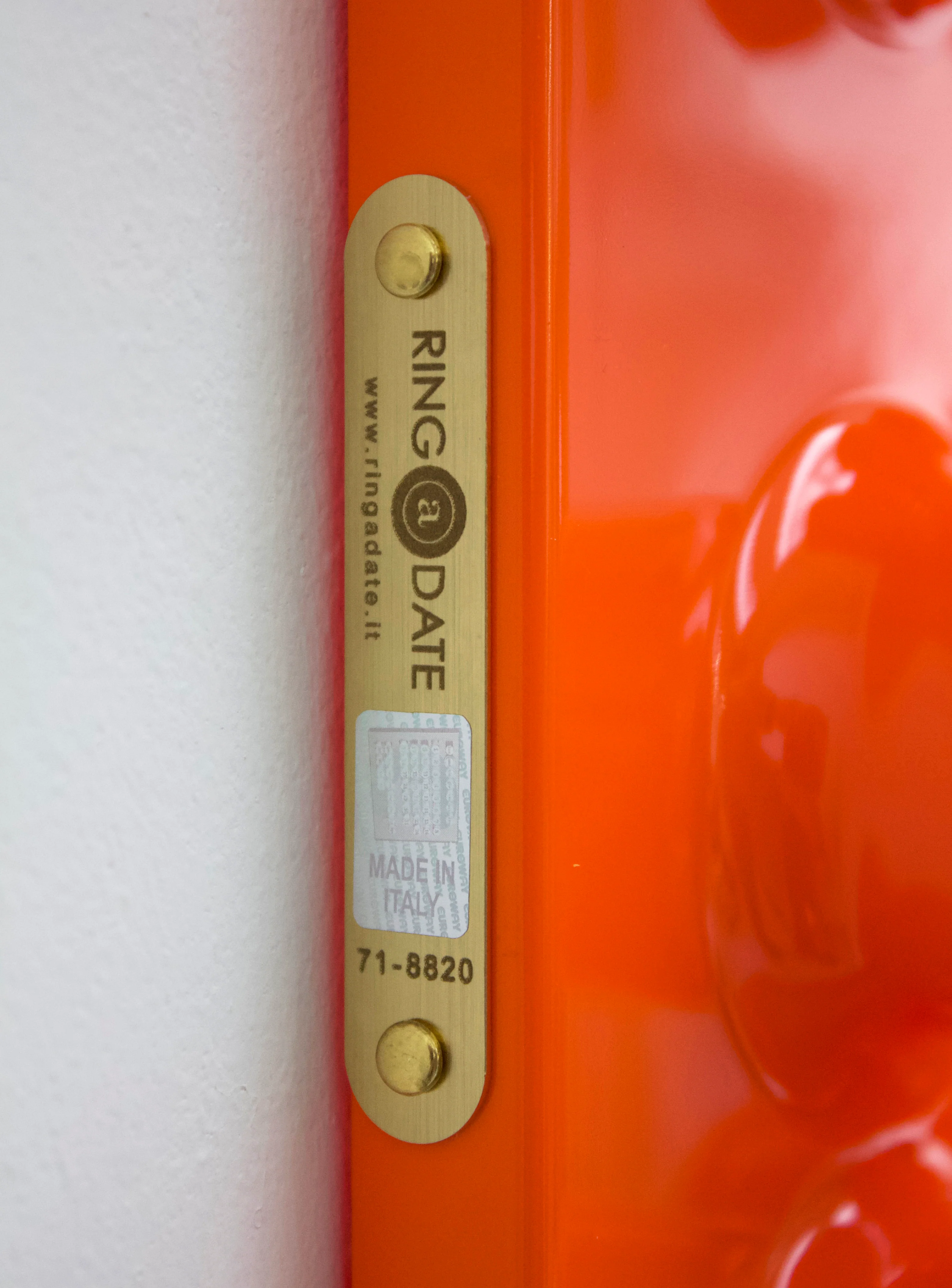 Ring-A-Date Perpetual Calendar by Giorgio Della Beffa (Orange) - Image 5