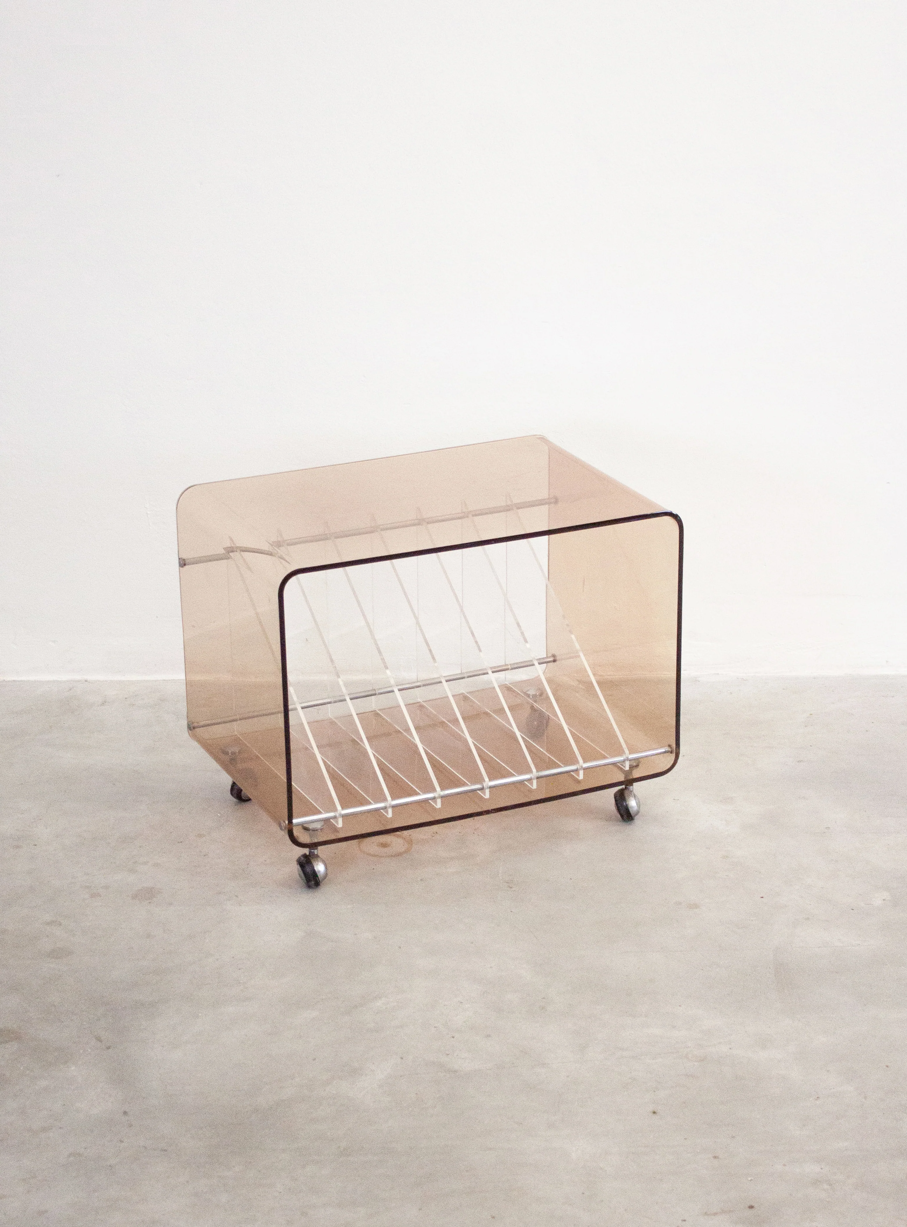 Roche Bobois Perspex Vinyl Record Cabinet by Michel Dumas - Image 14
