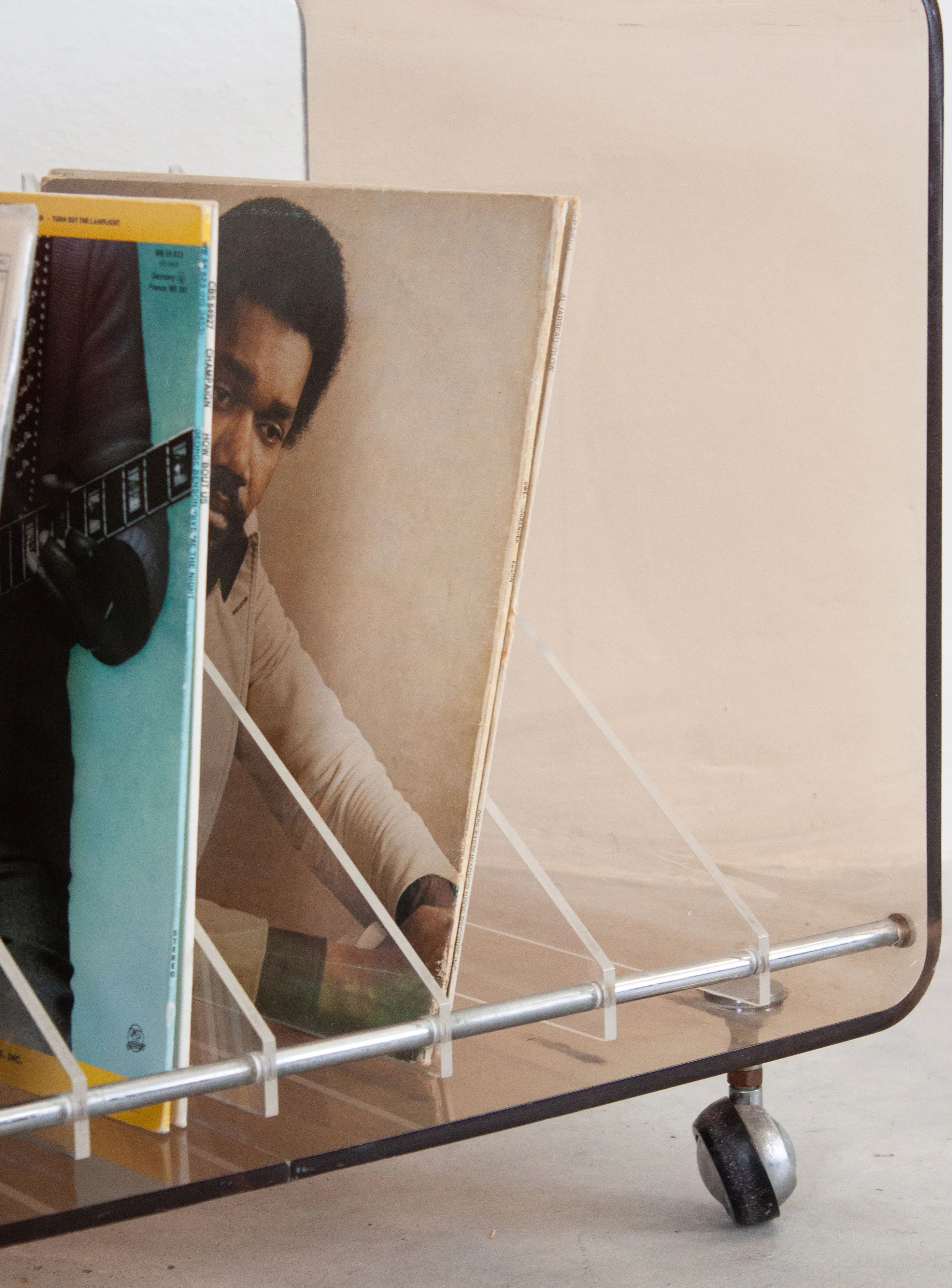 Roche Bobois Perspex Vinyl Record Cabinet by Michel Dumas - Image 15