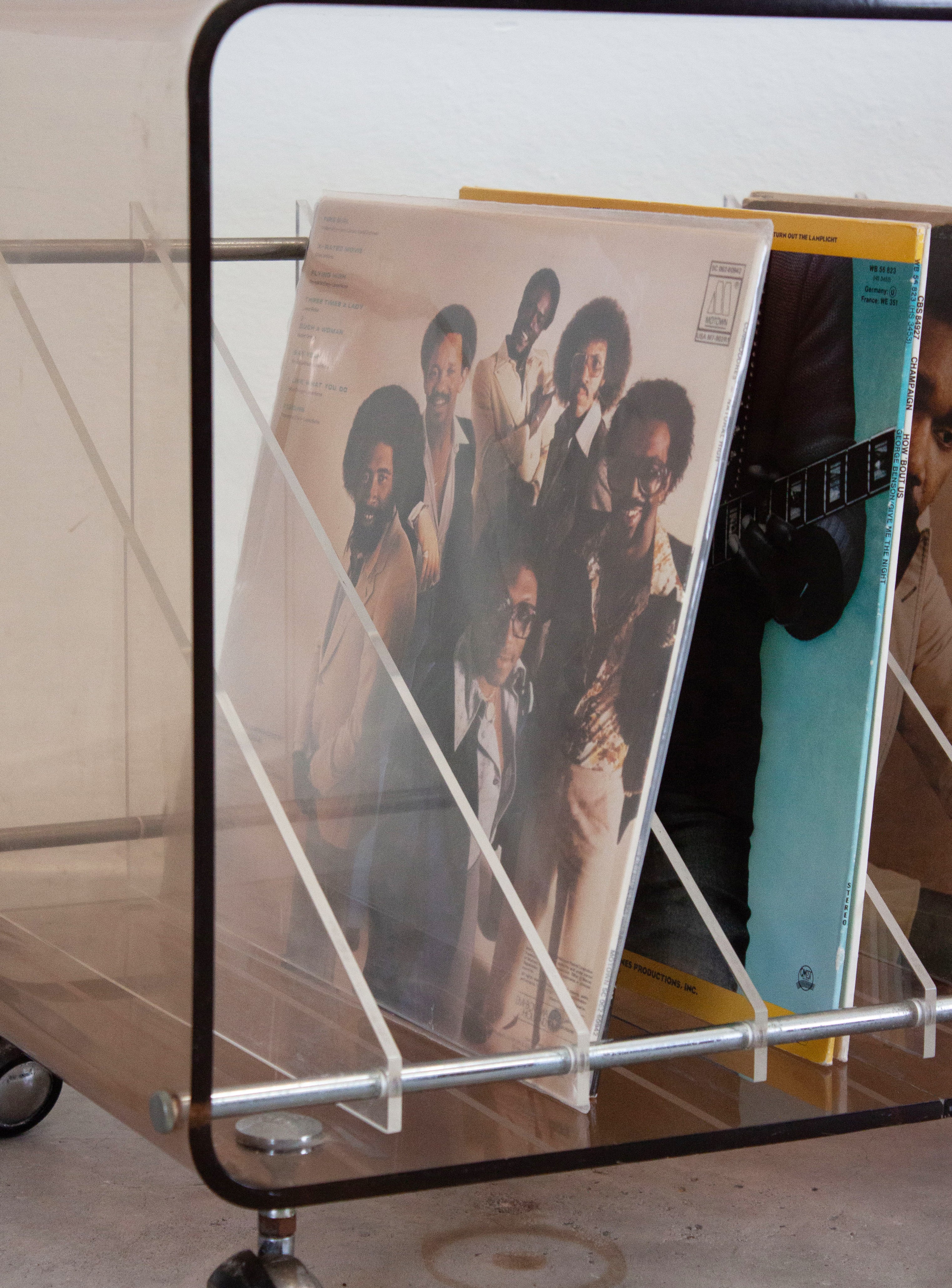 Roche Bobois Perspex Vinyl Record Cabinet by Michel Dumas - Image 16