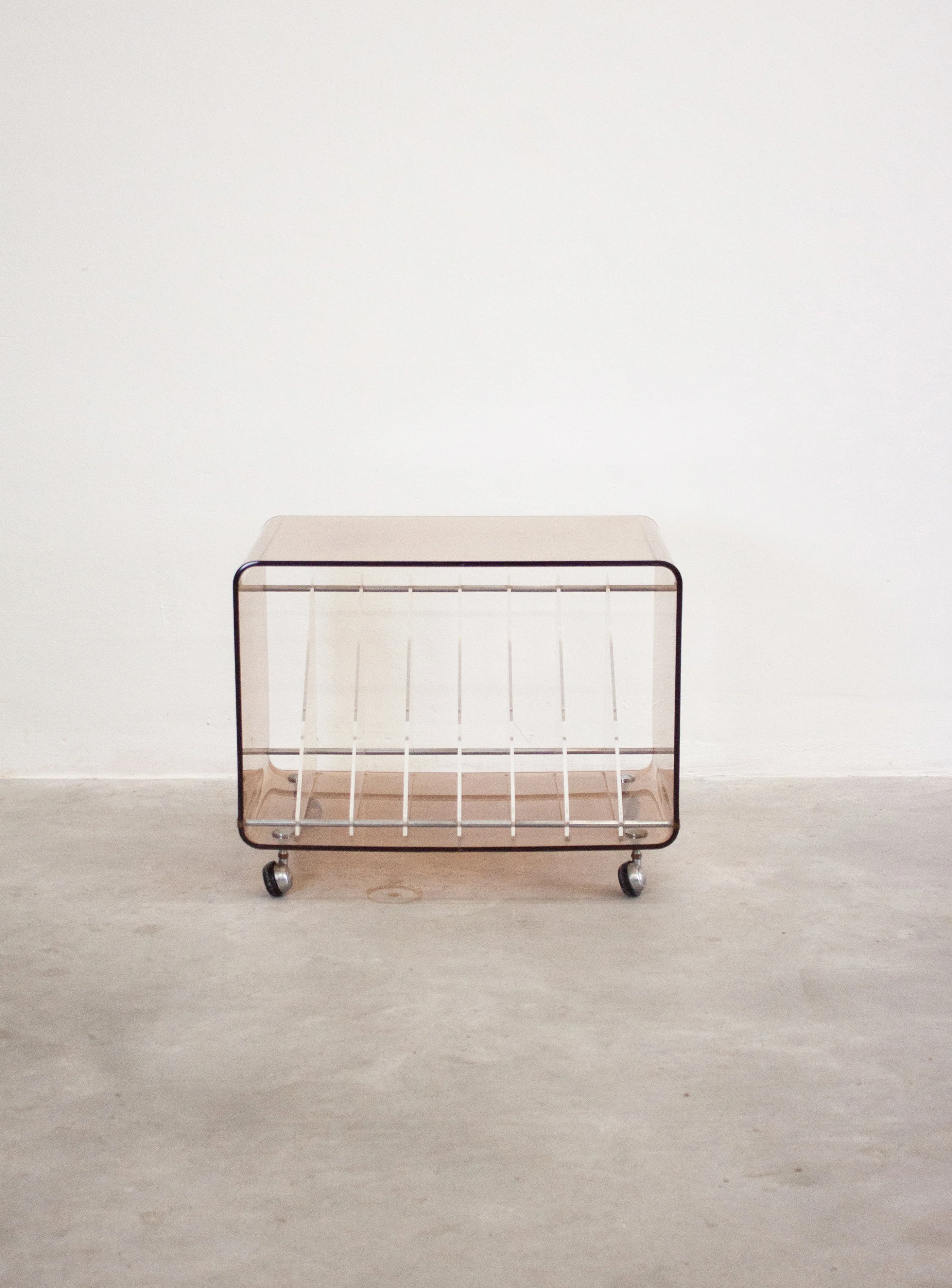 Roche Bobois Perspex Vinyl Record Cabinet by Michel Dumas - Image 9