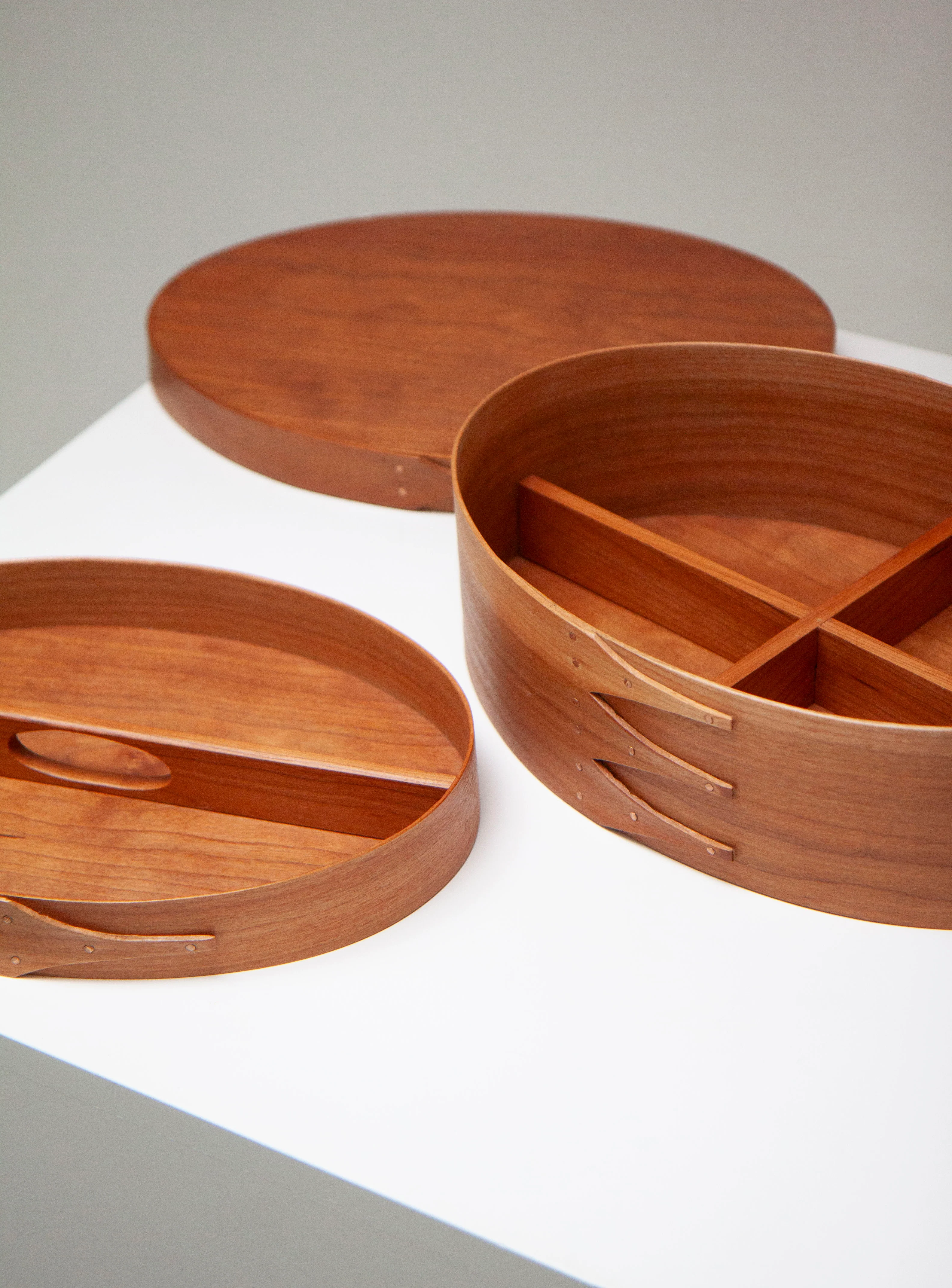 Shaker Box with Inlay by Keith Shorrock (34 cm) - Image 11