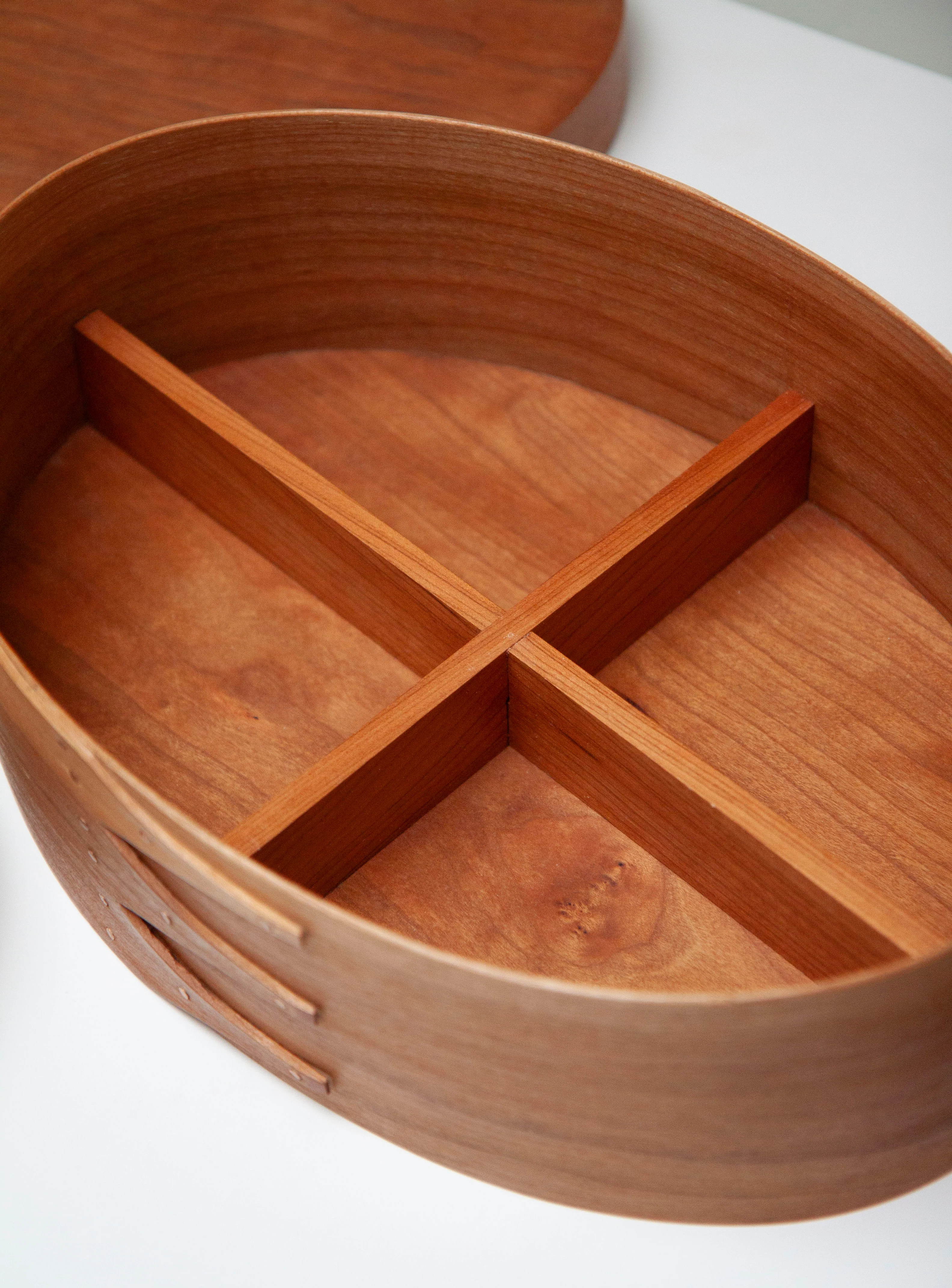 Shaker Box with Inlay by Keith Shorrock (34 cm) - Image 12