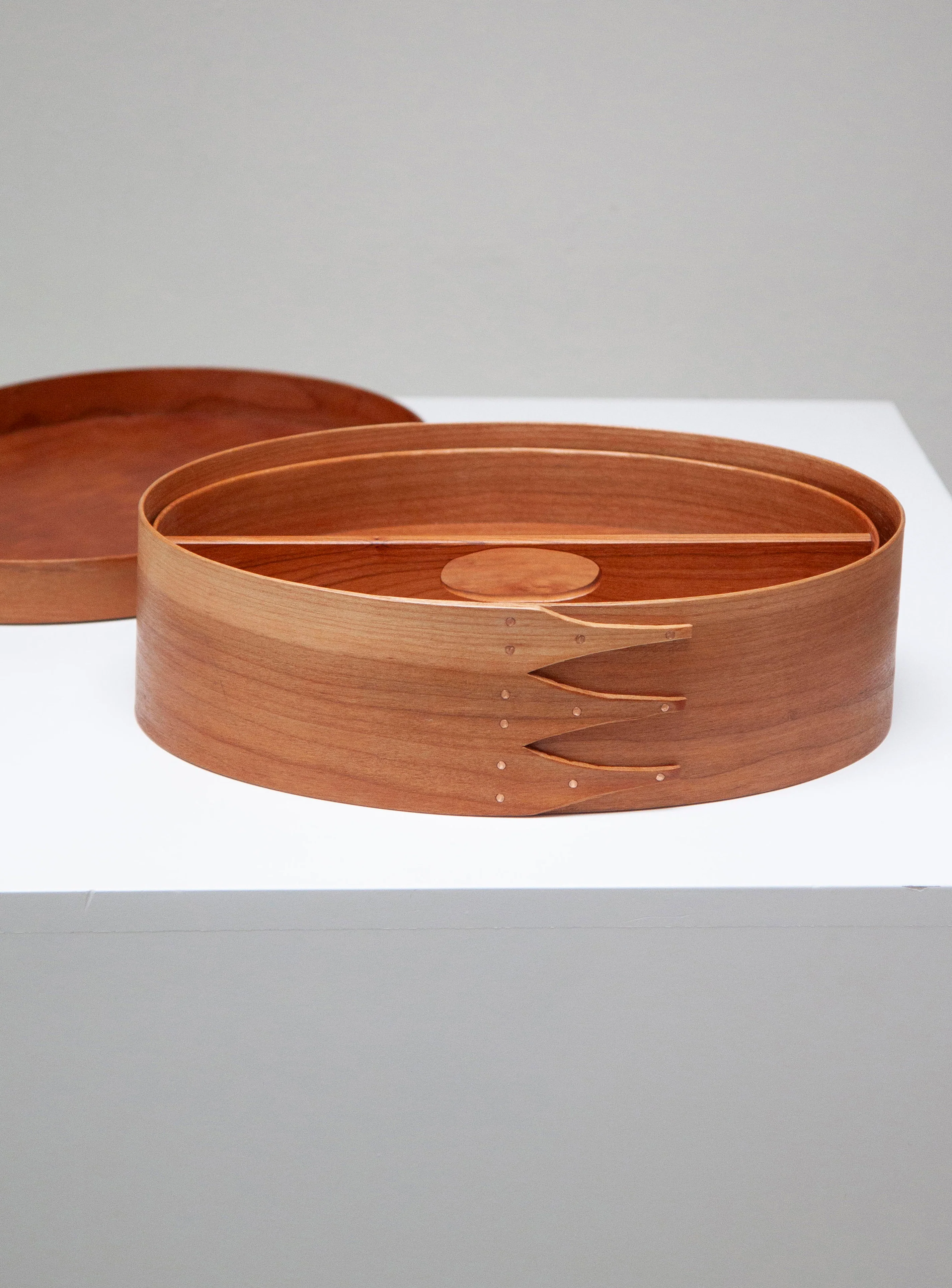 Shaker Box with Inlay by Keith Shorrock (34 cm) - Image 8