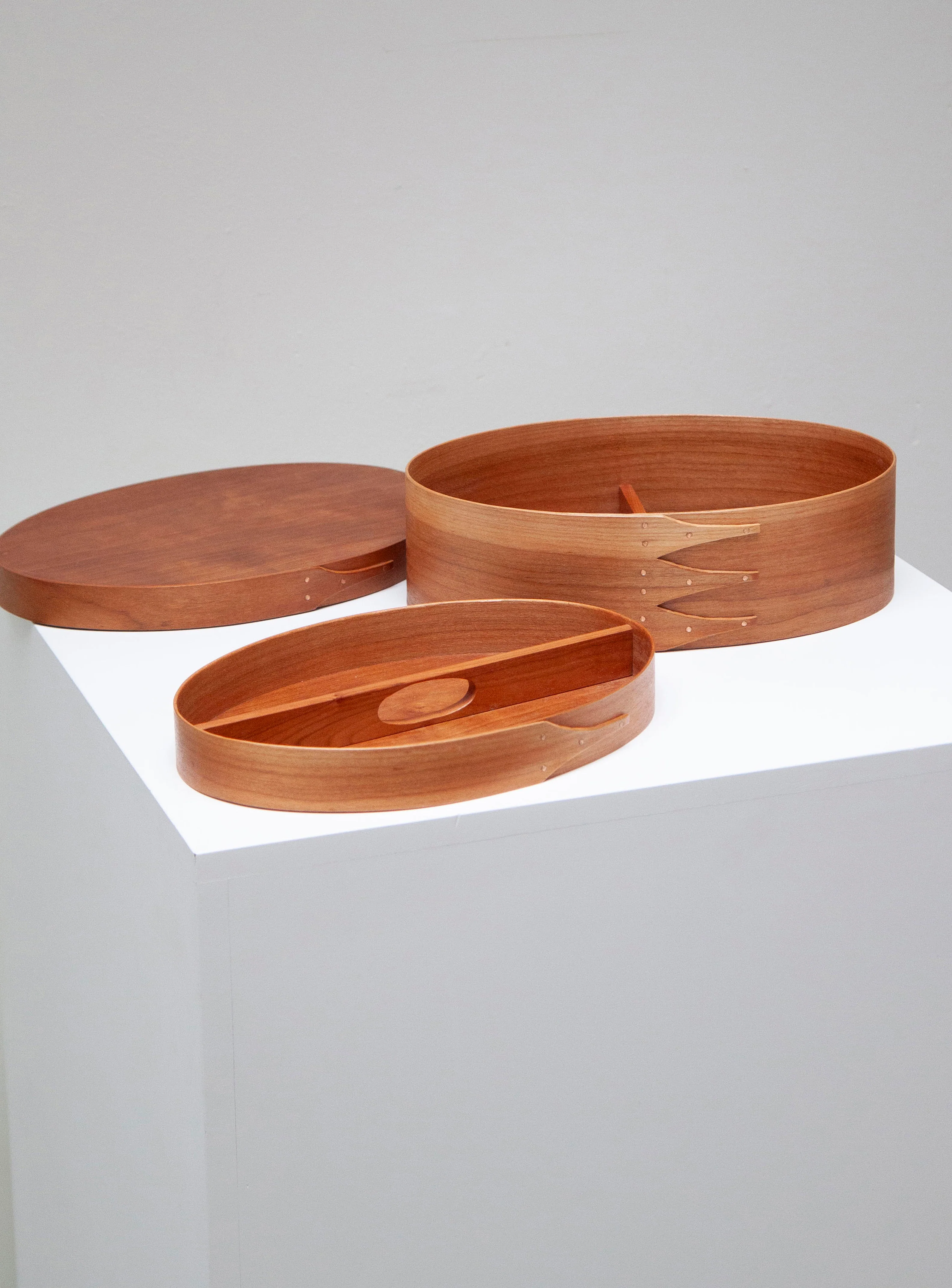 Shaker Box with Inlay by Keith Shorrock (34 cm) - Image 9