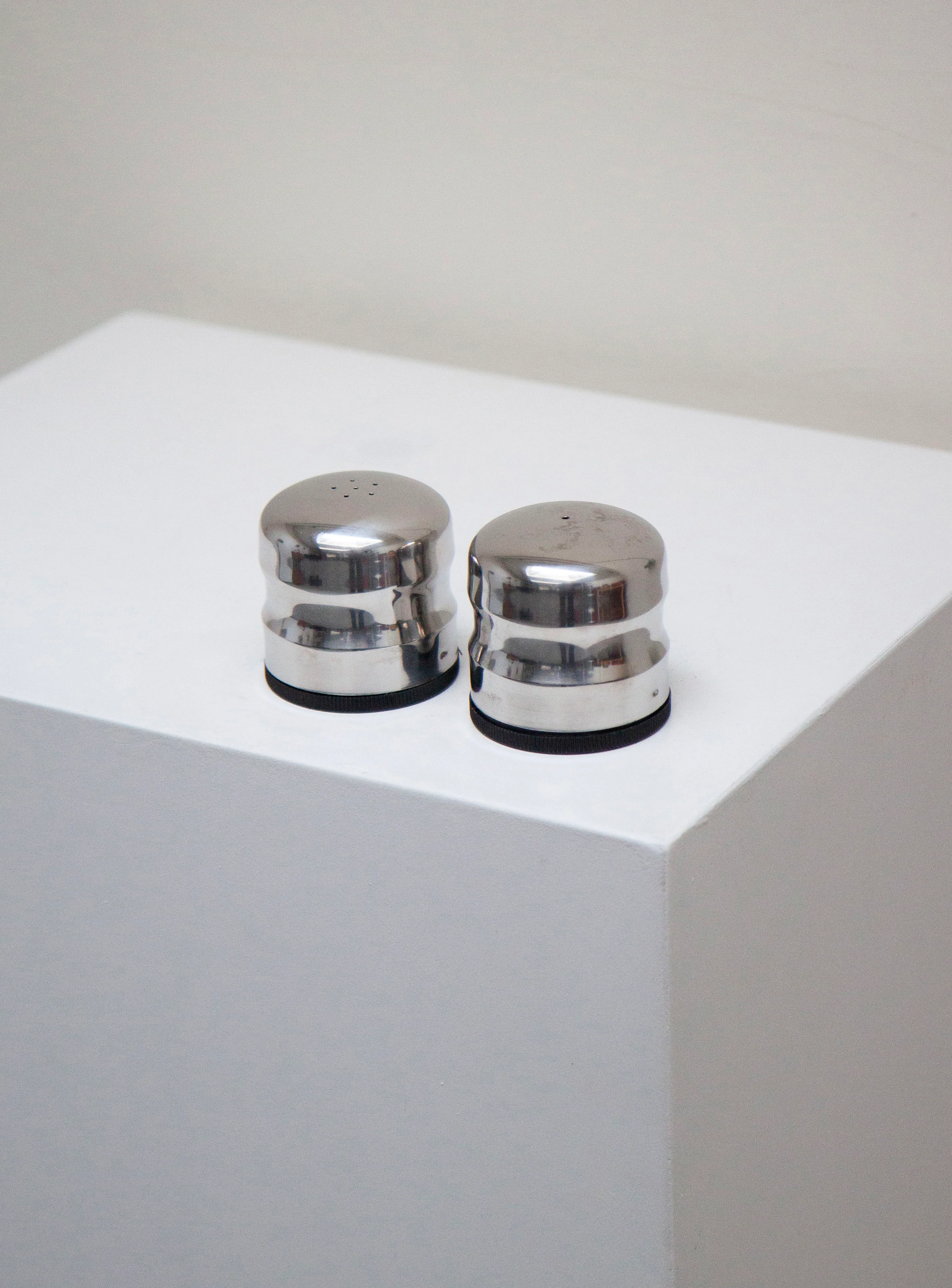 Stainless Steel Salt & Pepper Shakers - Image 3