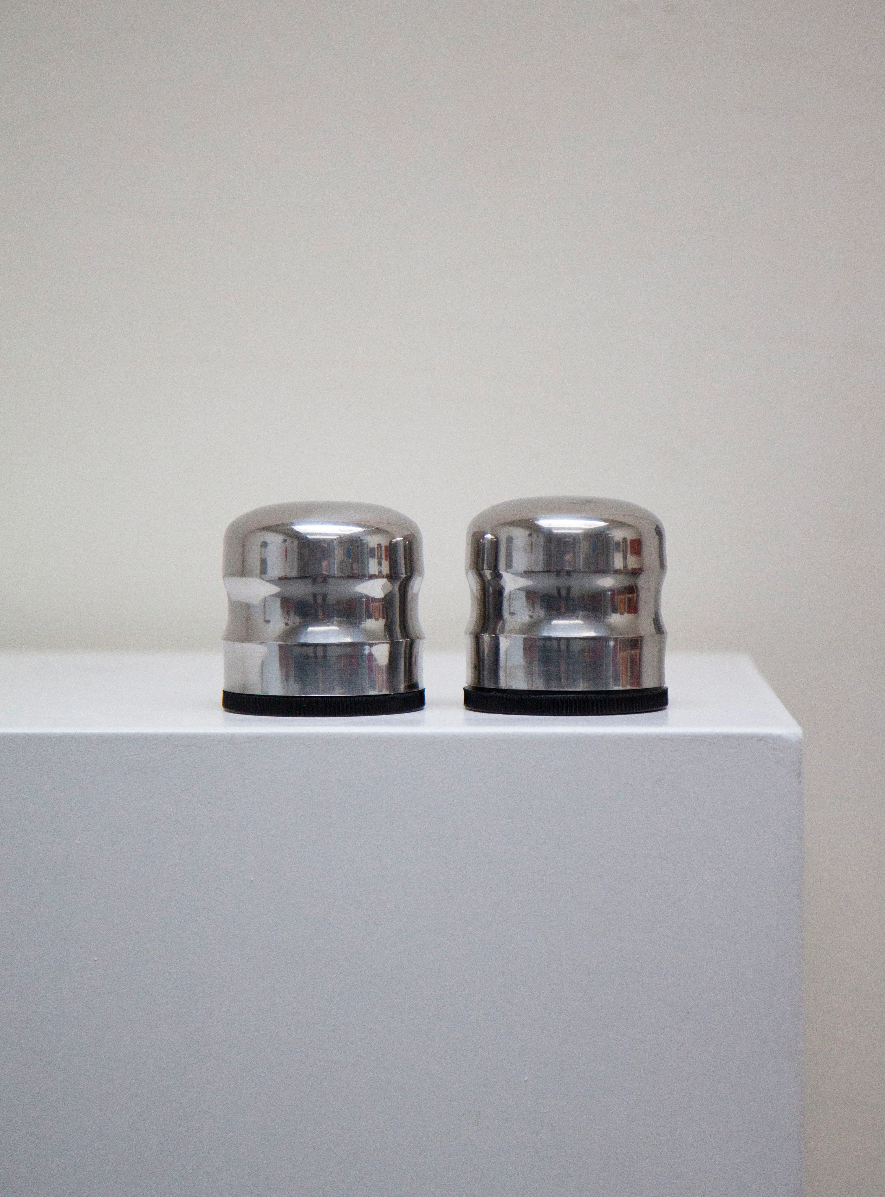 Stainless Steel Salt & Pepper Shakers - Image 4