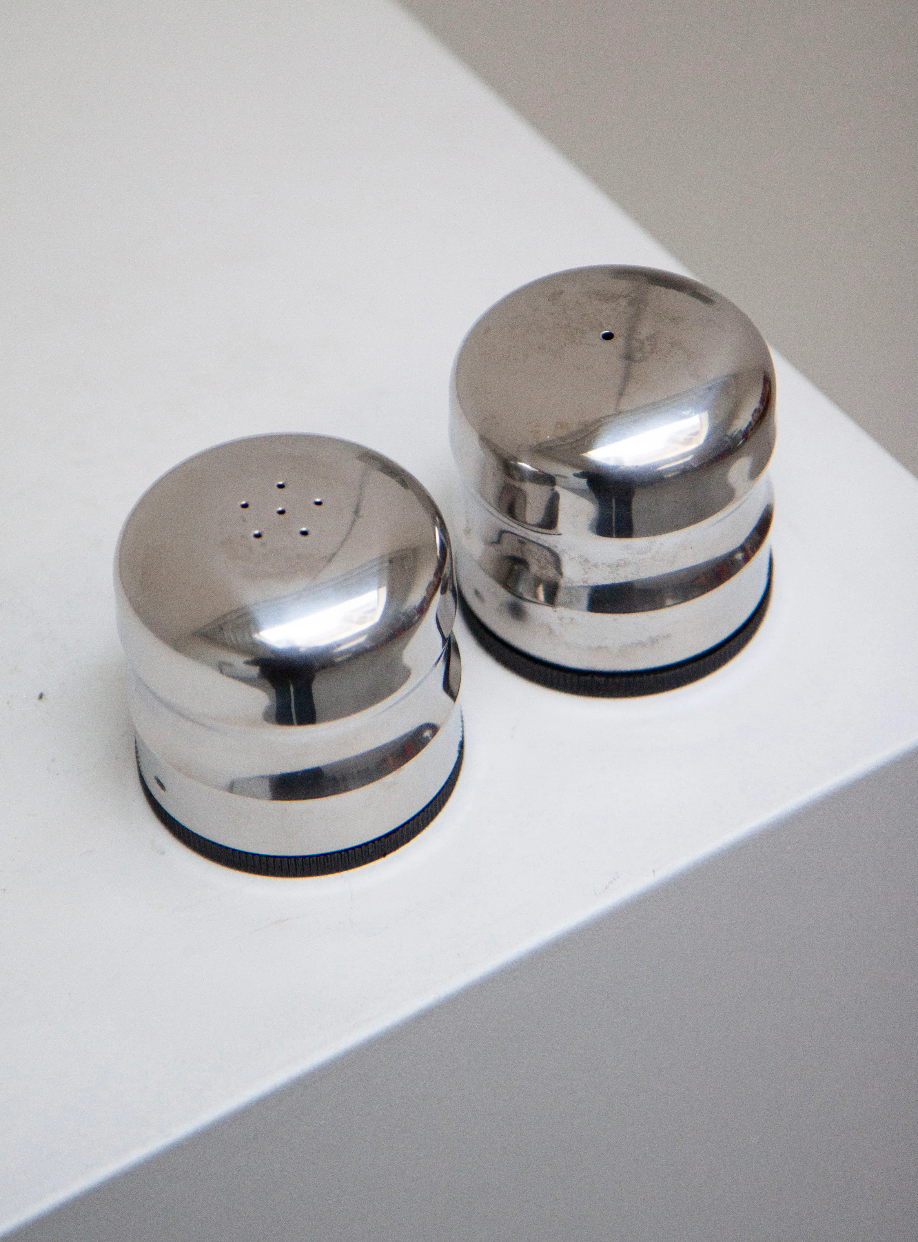 Stainless Steel Salt & Pepper Shakers - Image 5