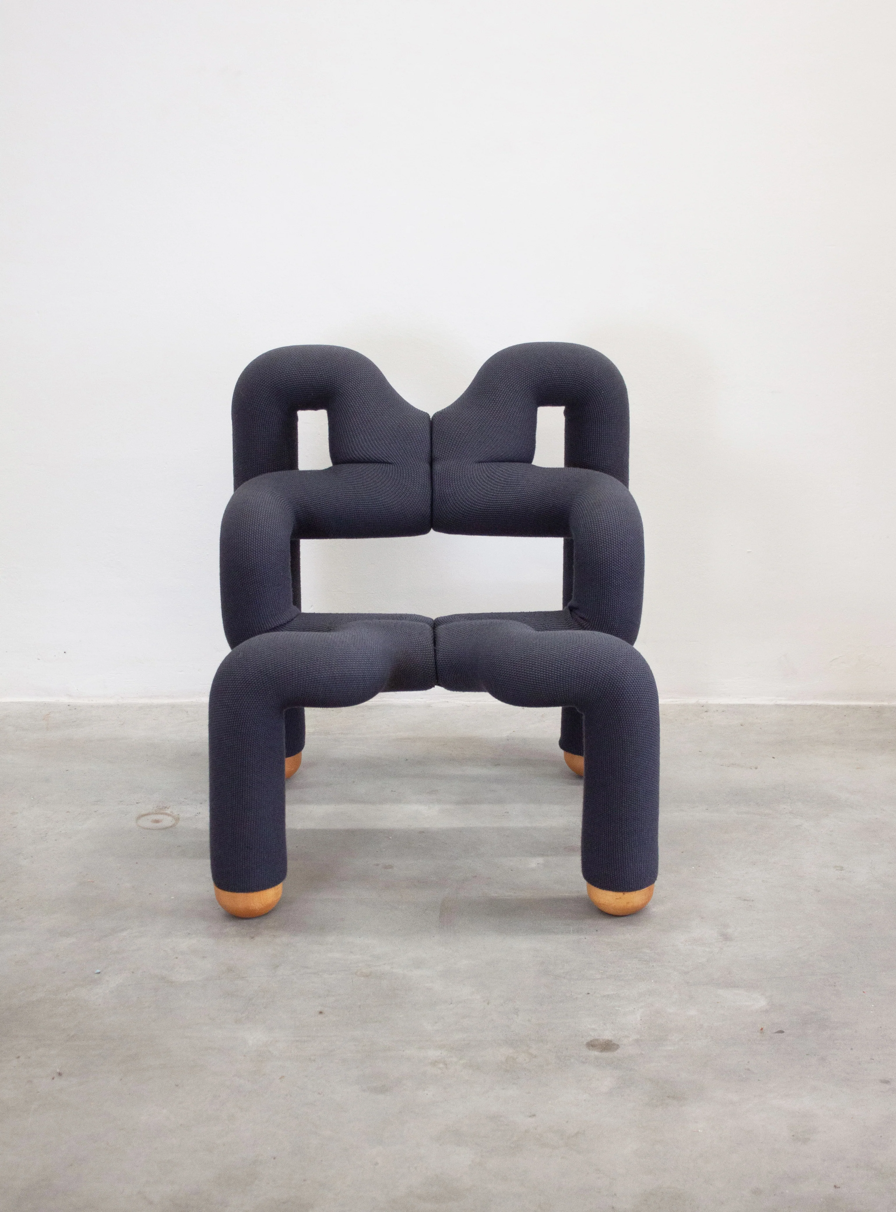 Varier Ekstrem Lounge Chair by Terje Ekstrøm (Dark Blue Grey) - Image 4