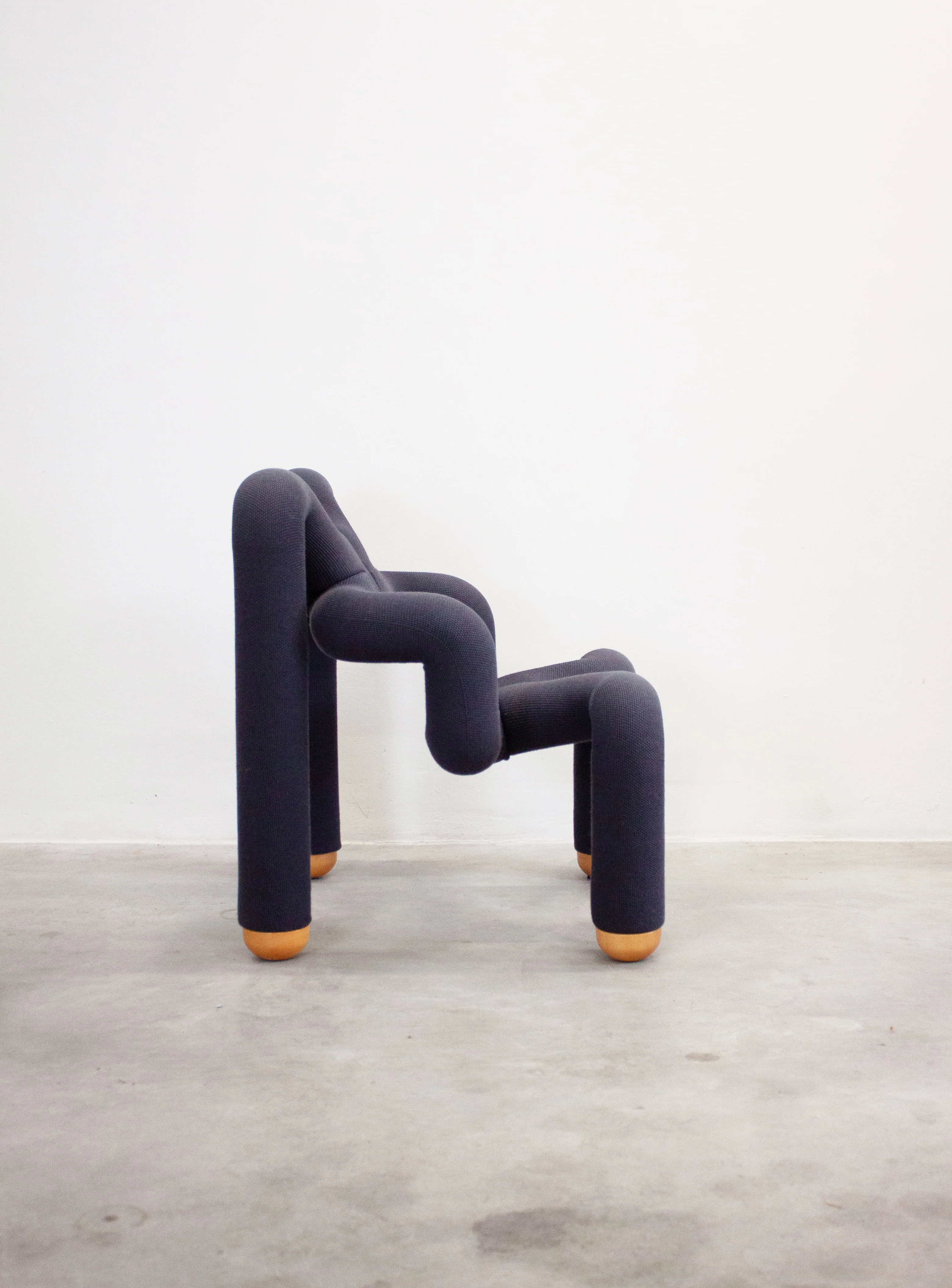 Varier Ekstrem Lounge Chair by Terje Ekstrøm (Dark Blue Grey) - Image 8