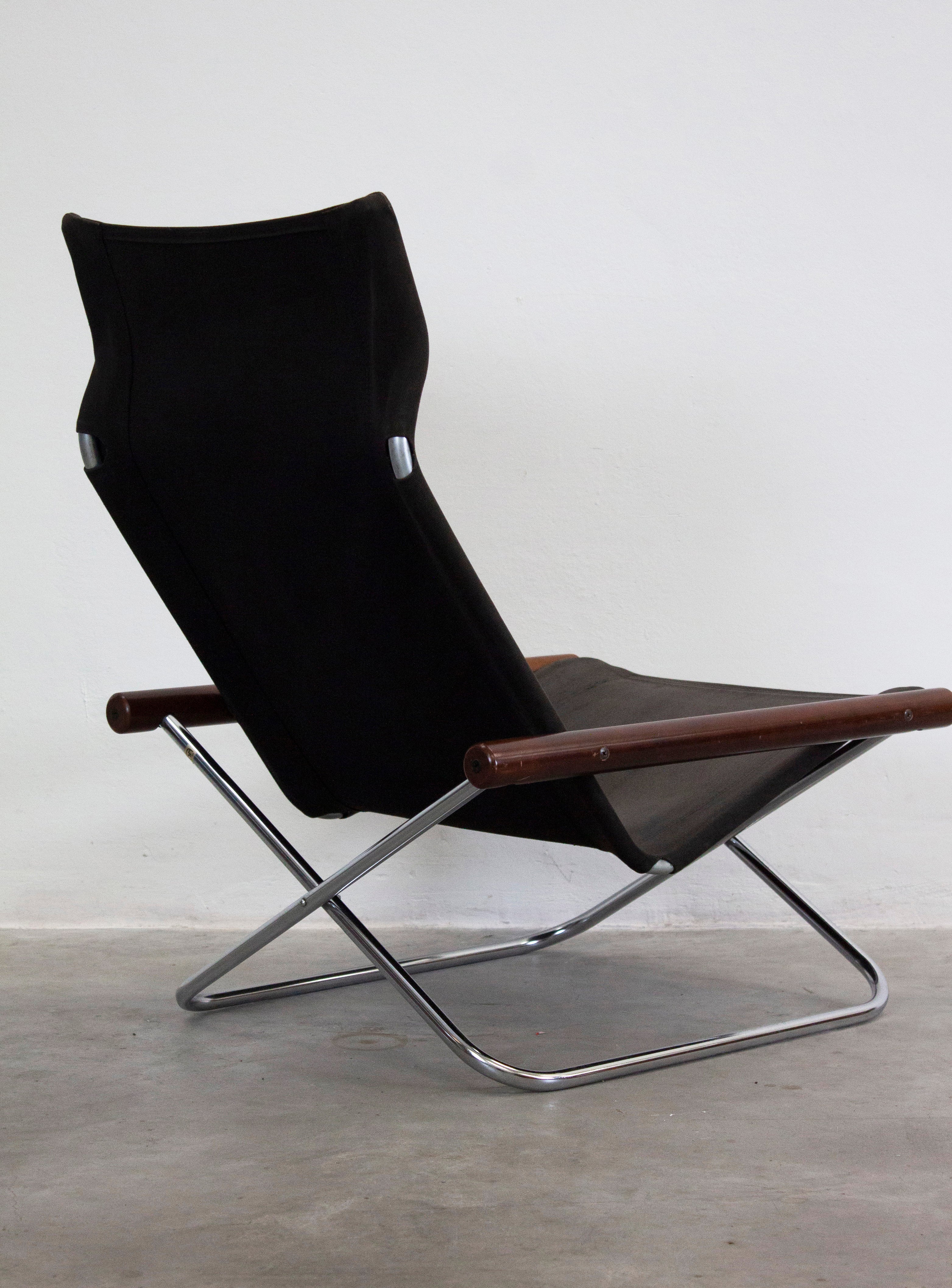 Suekichi Uchida NY Folding Lounge Chair by Takashi Nii (Black) - Image 16