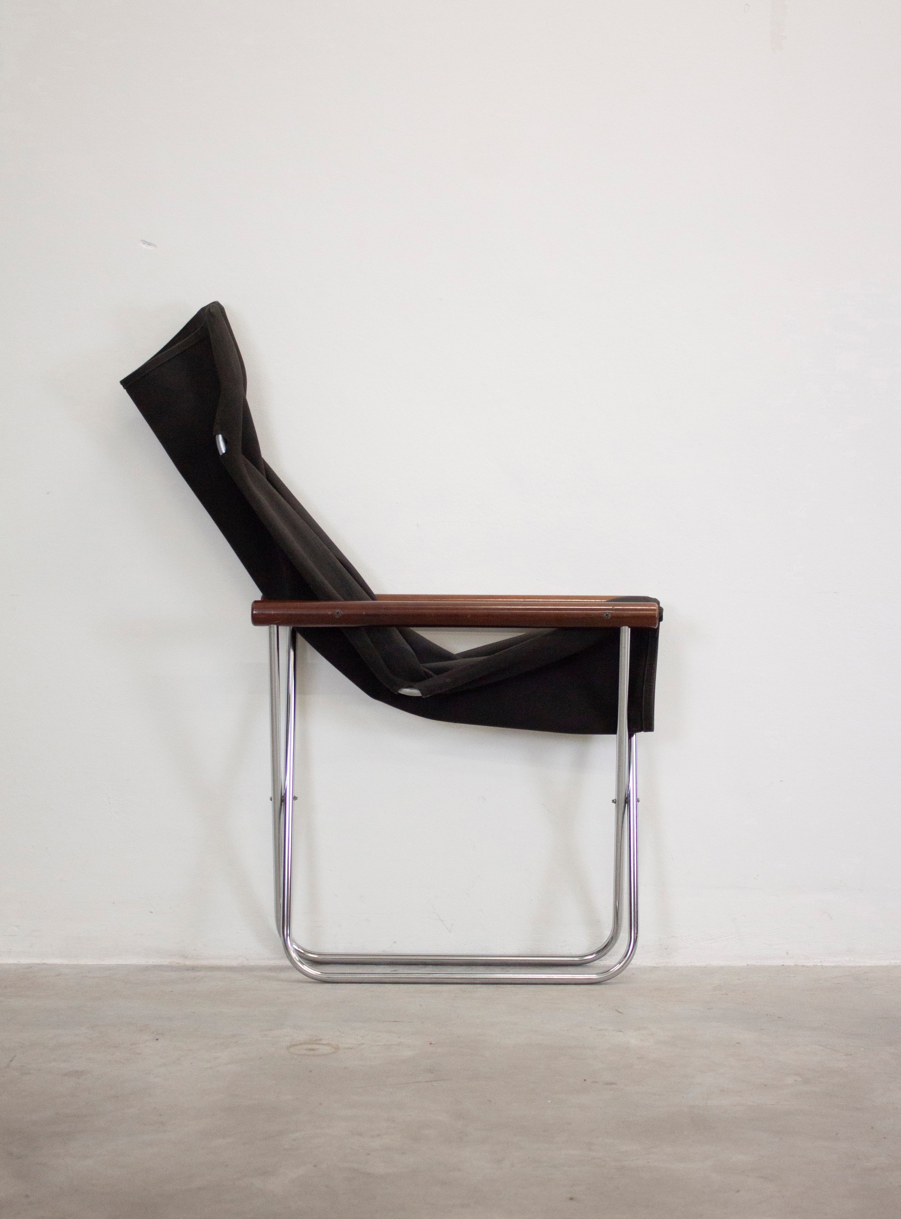 Suekichi Uchida NY Folding Lounge Chair by Takashi Nii (Black) - Image 18