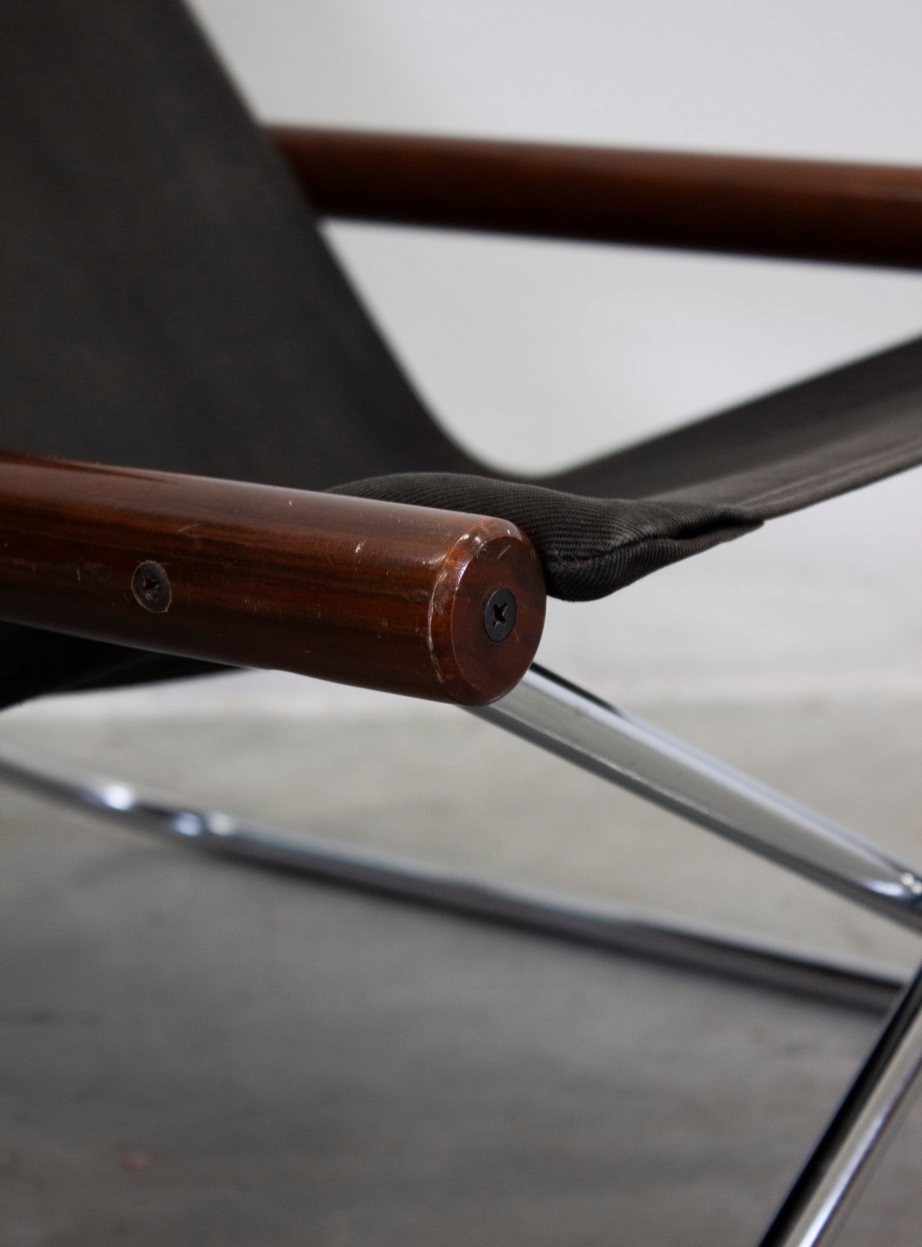 Suekichi Uchida NY Folding Lounge Chair by Takashi Nii (Black) - Image 28