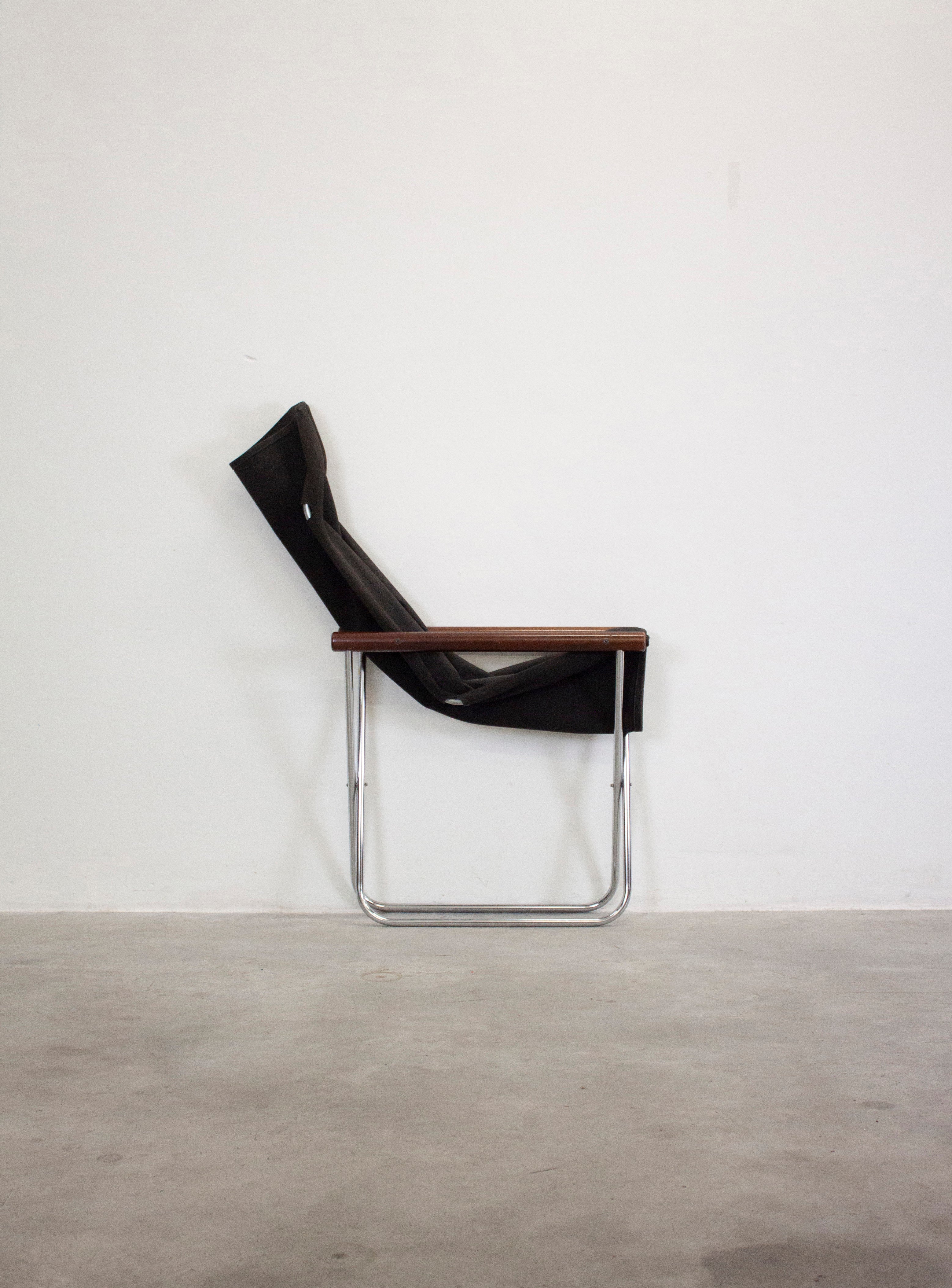 Suekichi Uchida NY Folding Lounge Chair by Takashi Nii (Black) - Image 31