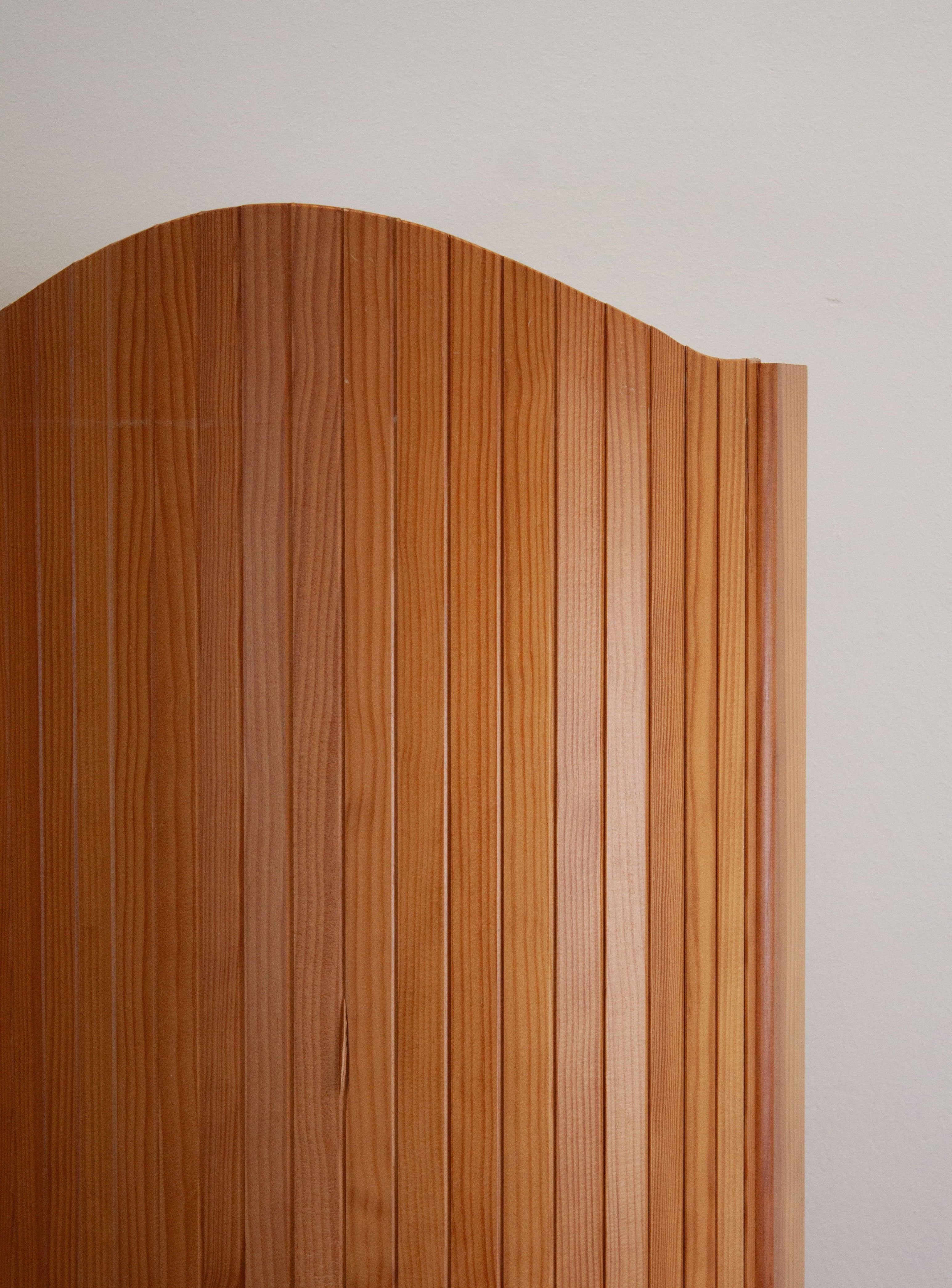 Tambour Screen Room Divider by Jomain Baumann (Pine) - Image 11