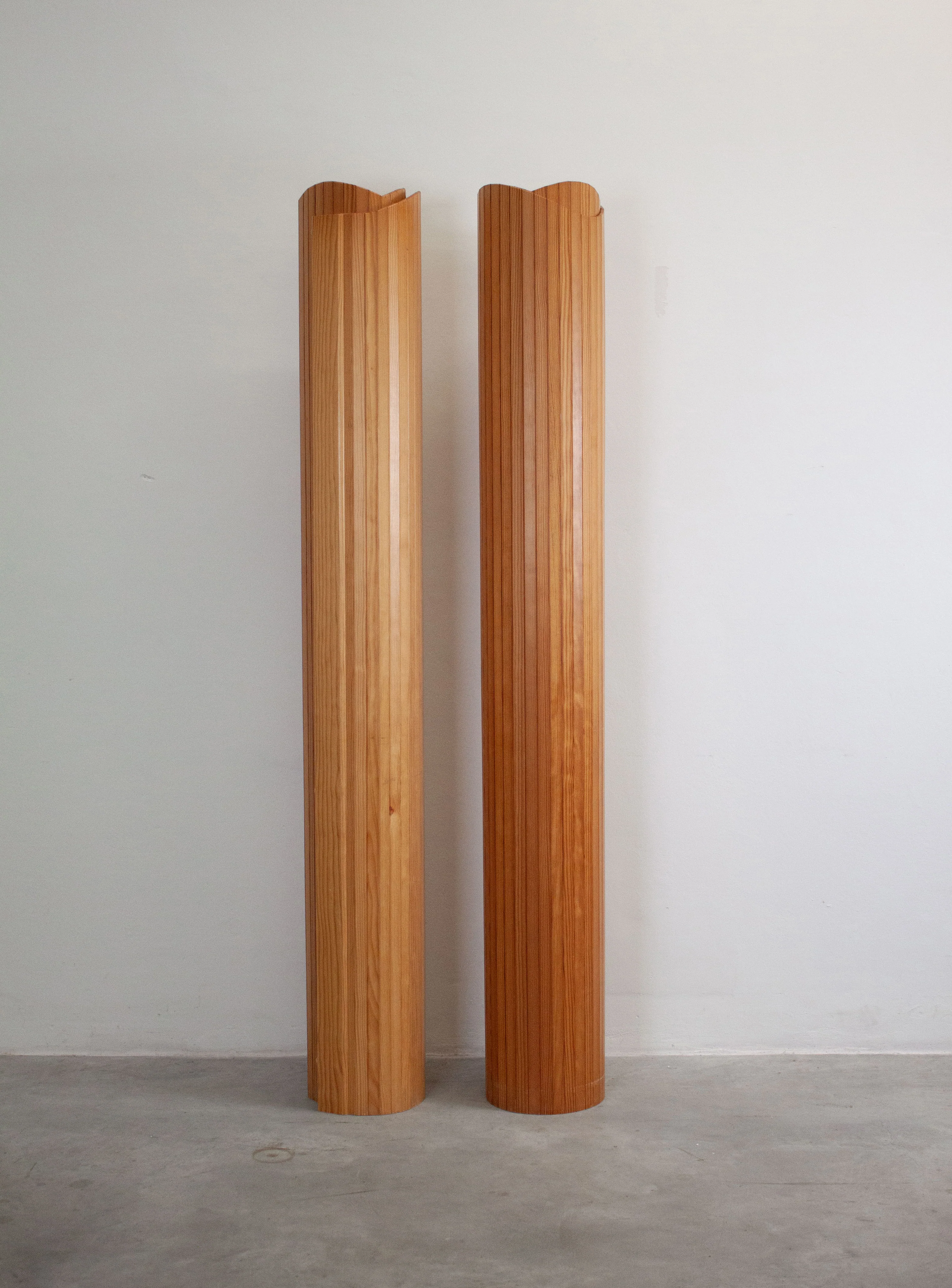 Tambour Screen Room Divider by Jomain Baumann (Pine) - Image 25