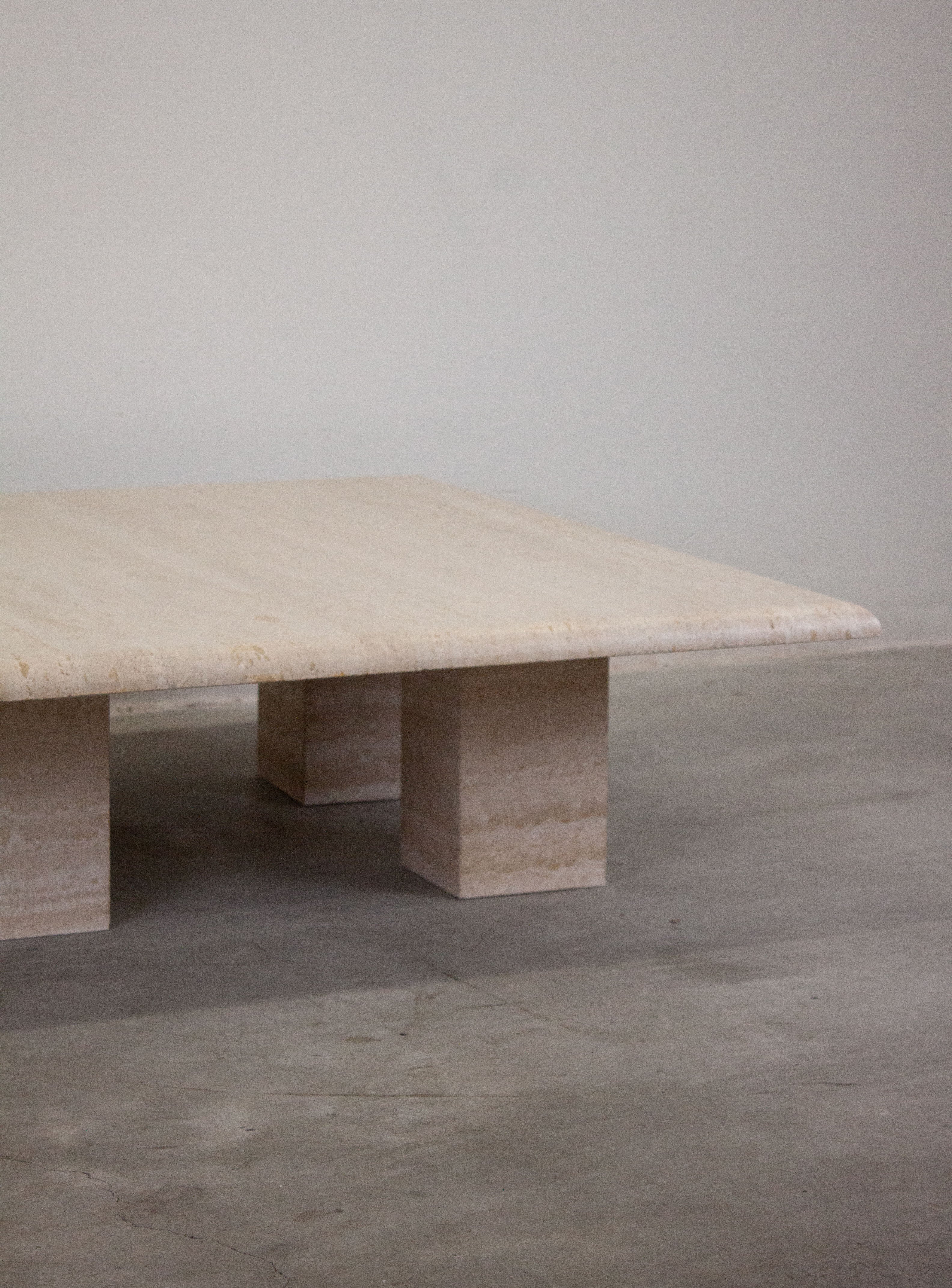Travertine Square Coffee Table - Image 10