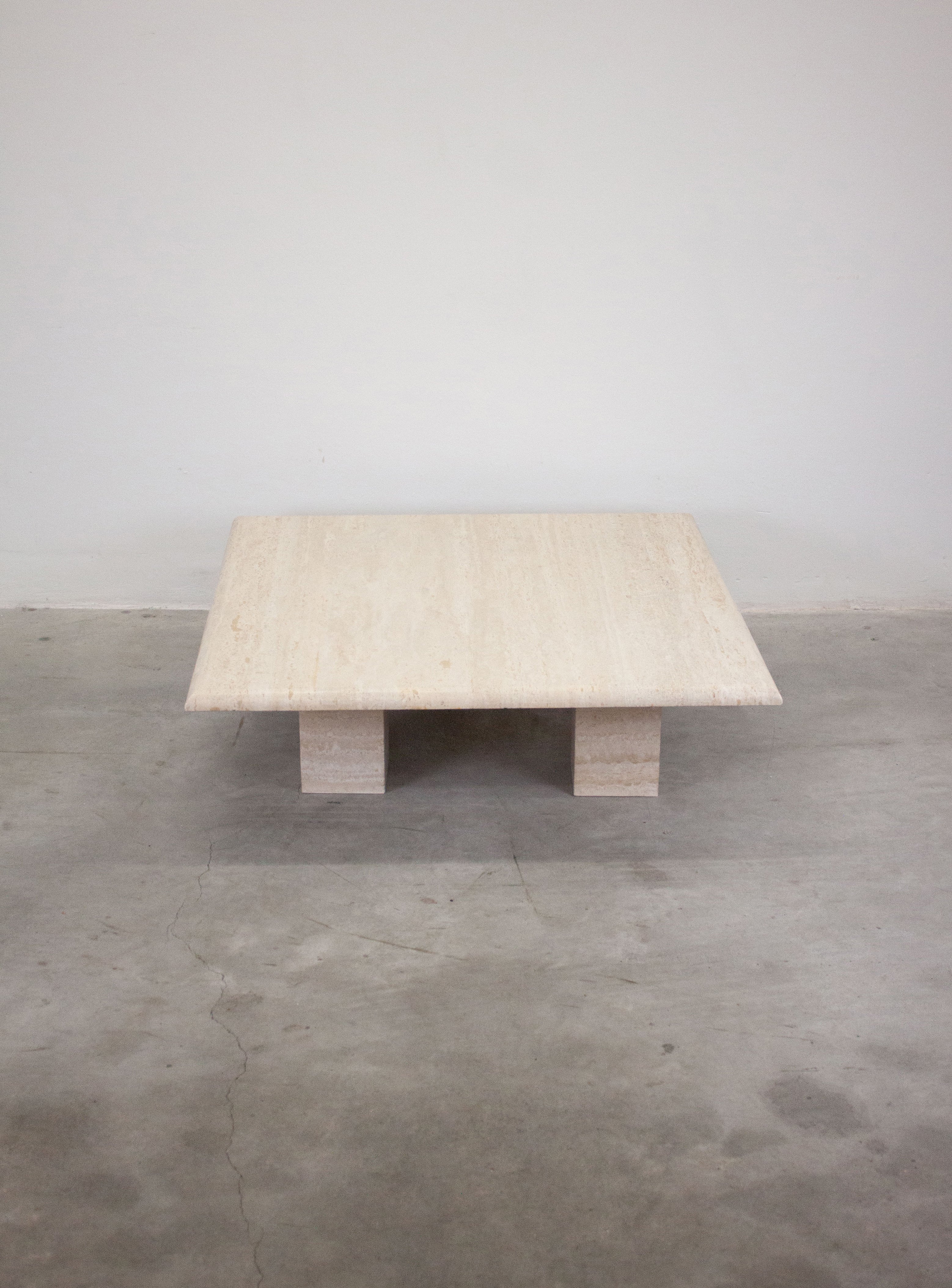 Travertine Square Coffee Table - Image 3