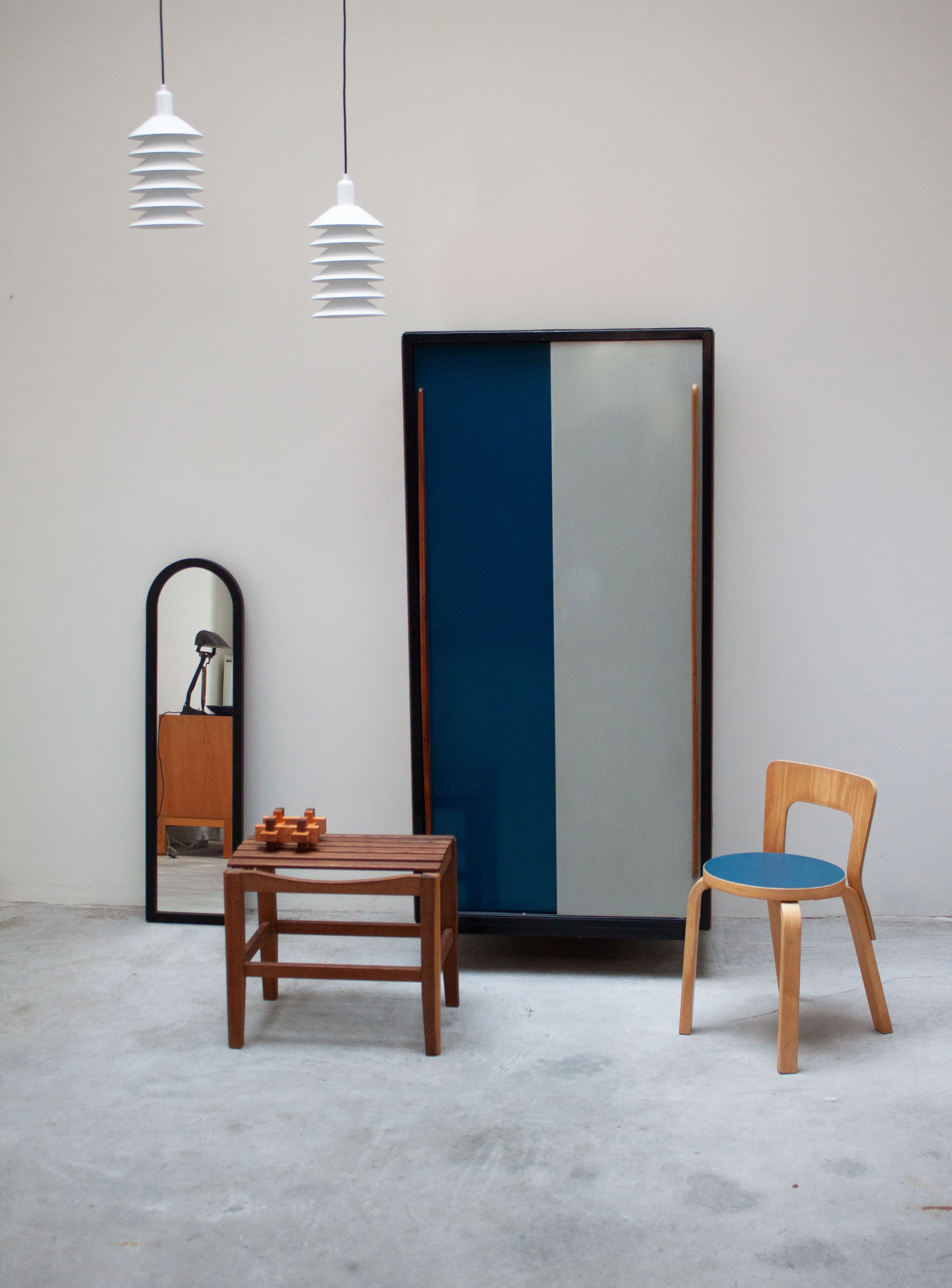 Tubax Wardrobe by Willy Van Der Meeren (Blue/Grey) - Image 20