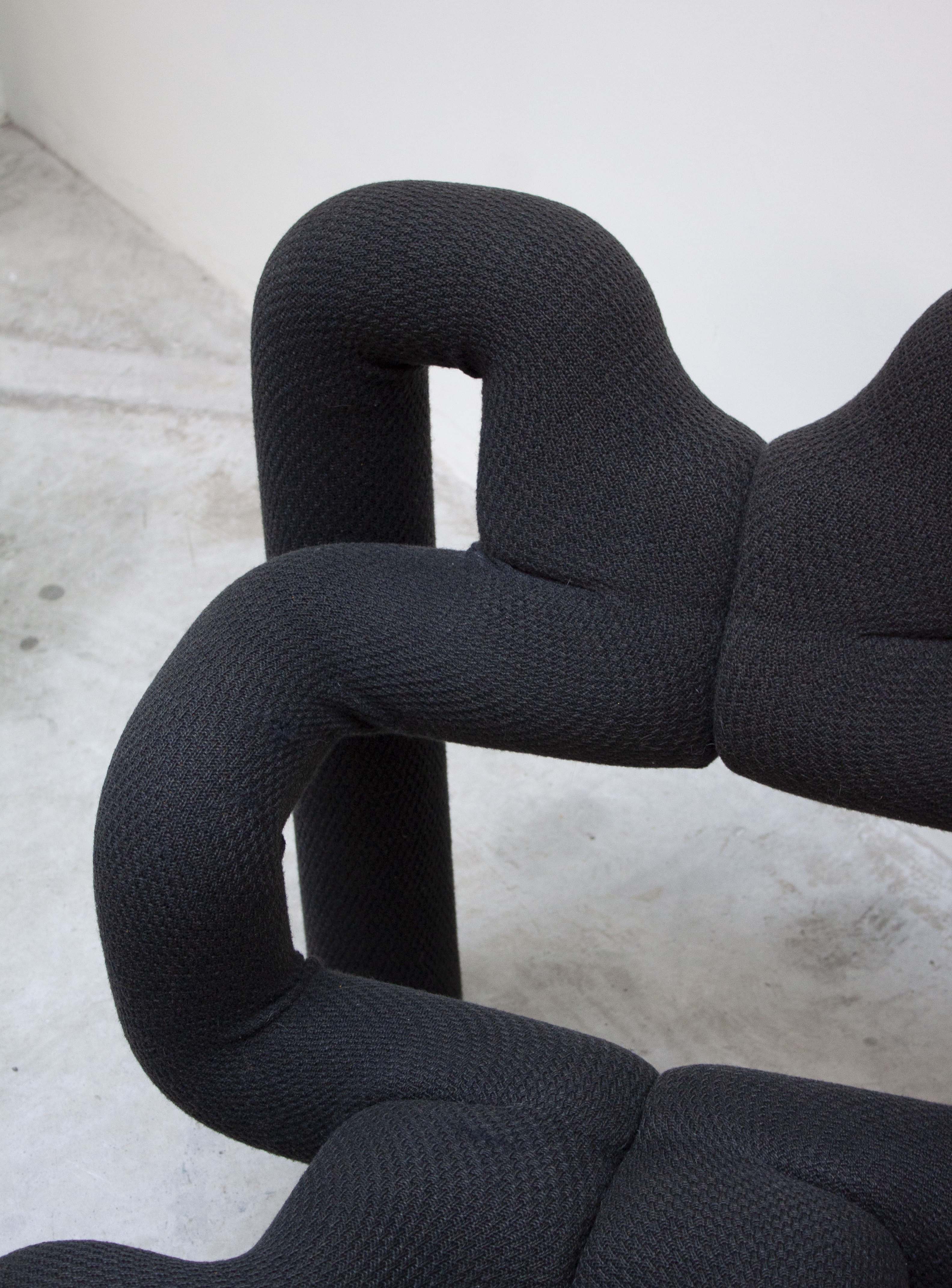 Varier Ekstrem Lounge Chair by Terje Ekstrøm (Black) - Image 11