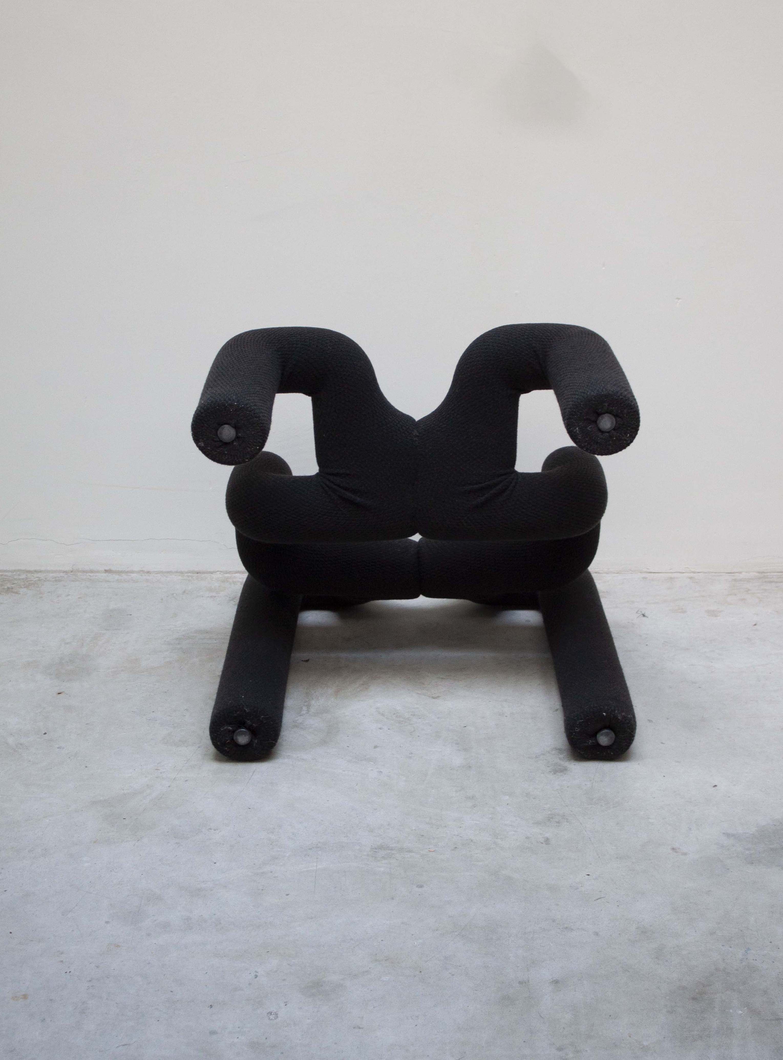 Varier Ekstrem Lounge Chair by Terje Ekstrøm (Black) - Image 15