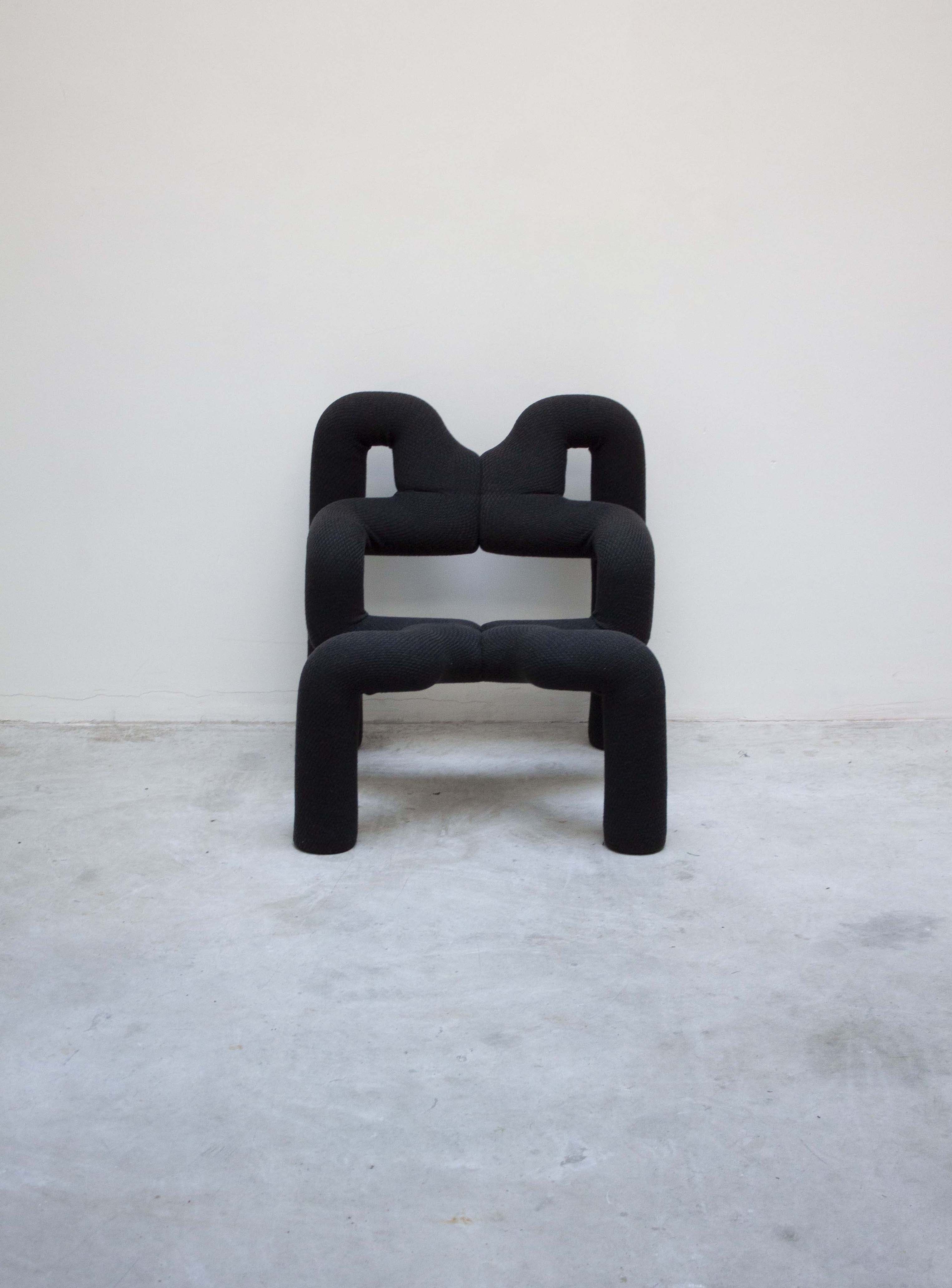 Varier Ekstrem Lounge Chair by Terje Ekstrøm (Black) - Image 2