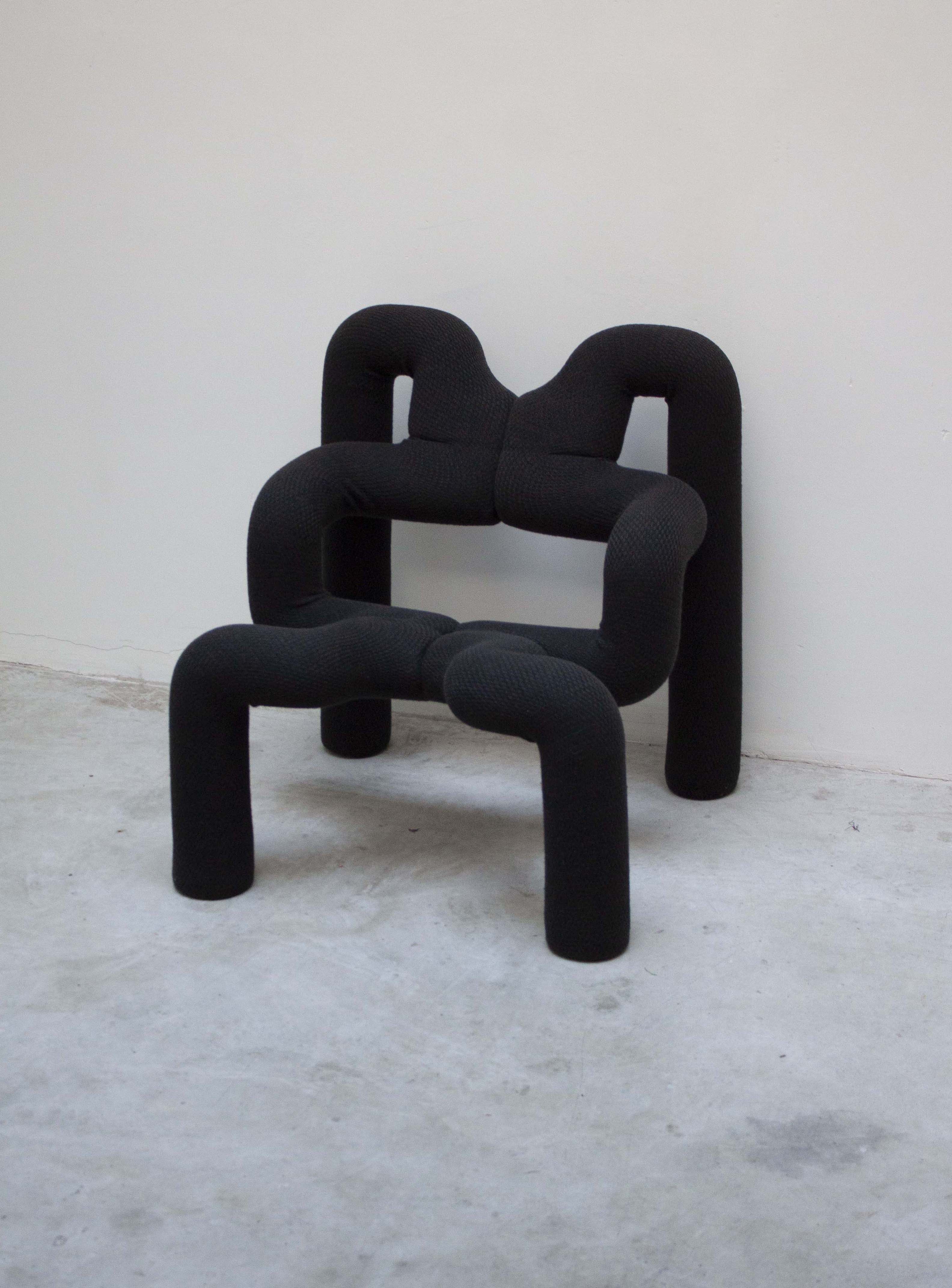 Varier Ekstrem Lounge Chair by Terje Ekstrøm (Black) - Image 3