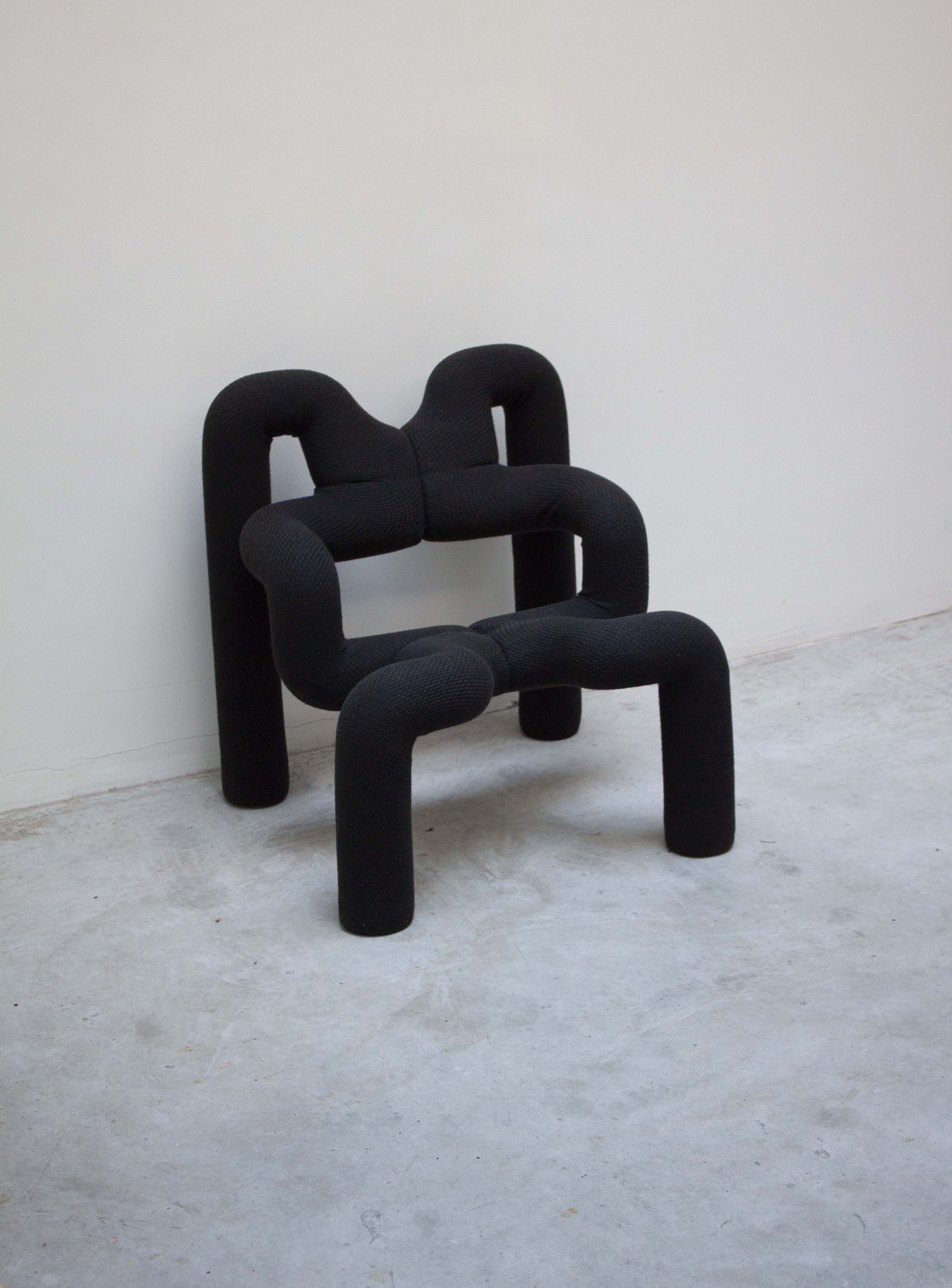 Varier Ekstrem Lounge Chair by Terje Ekstrøm (Black) - Image 4