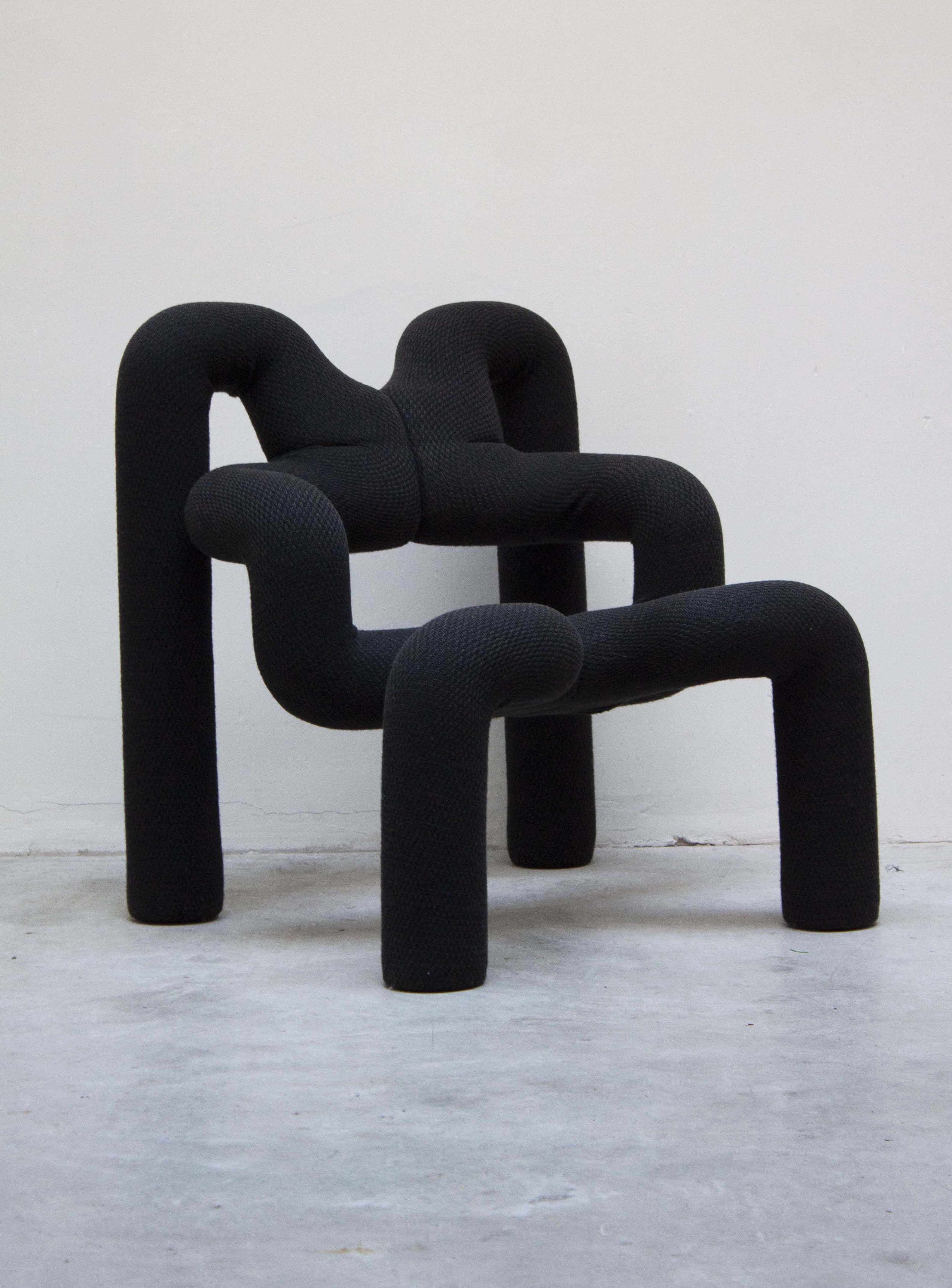 Varier Ekstrem Lounge Chair by Terje Ekstrøm (Black) - Image 5