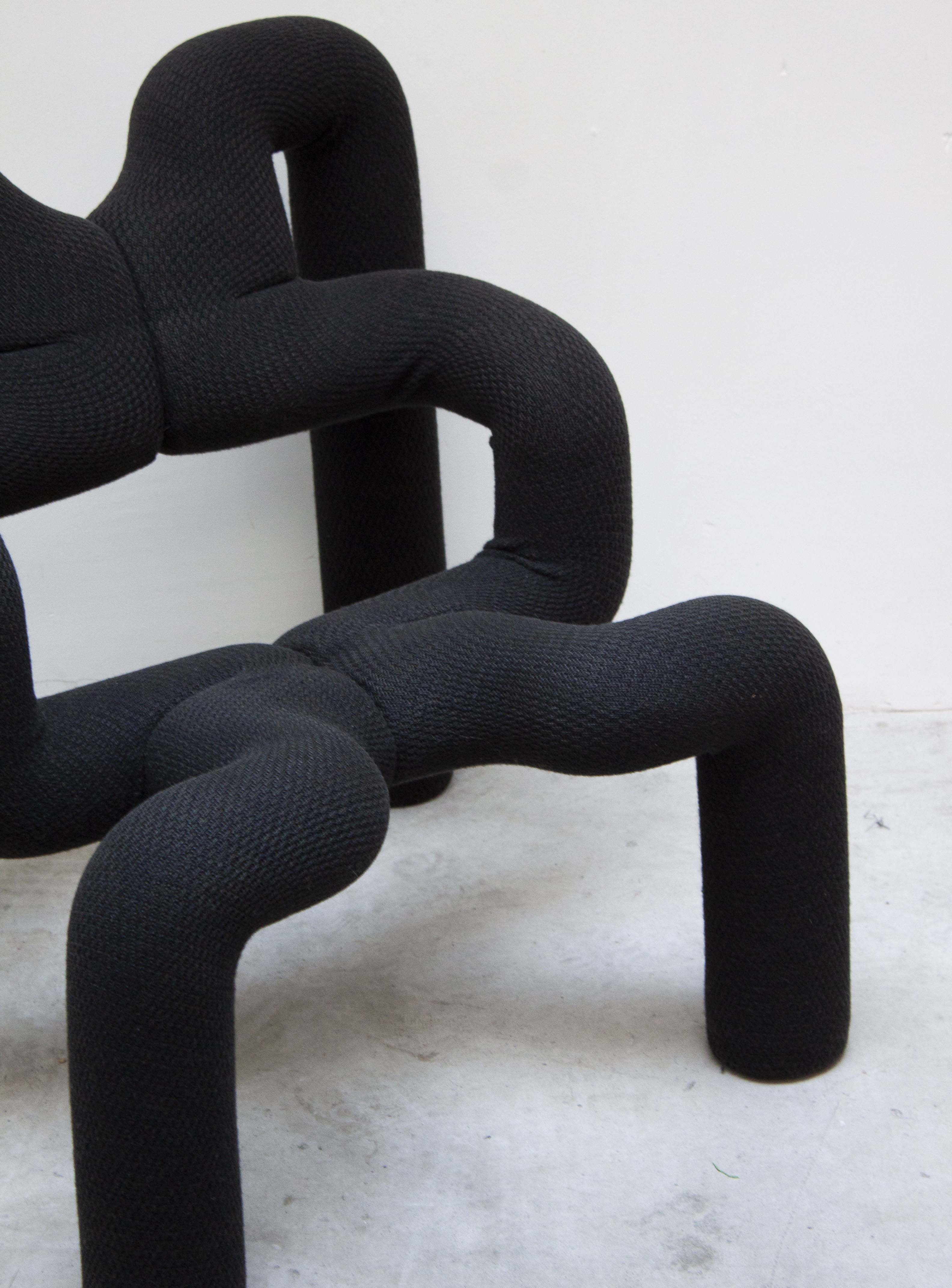 Varier Ekstrem Lounge Chair by Terje Ekstrøm (Black) - Image 6